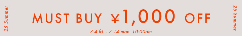 must buy 1000円off