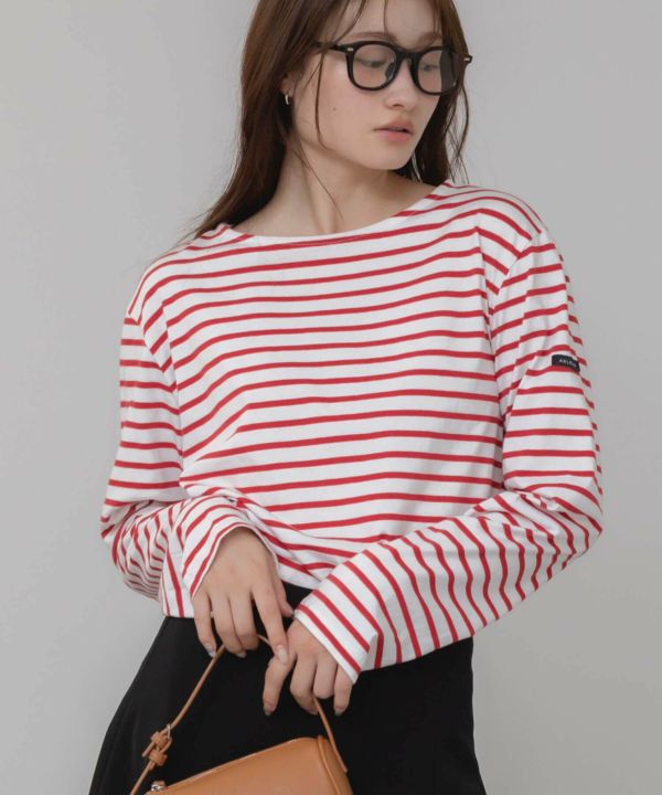 トップス relaxing border pattern cutsew トップス relaxing border pattern cutsew relaxing border pattern cutsew