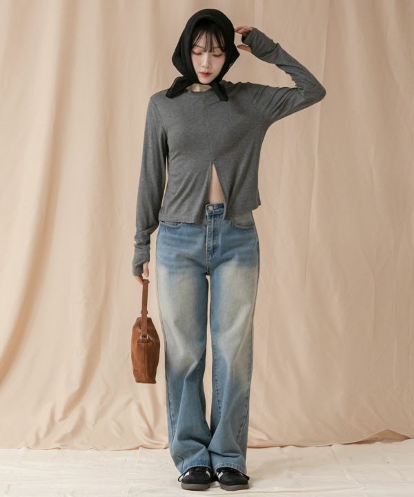&&model：163cm&&