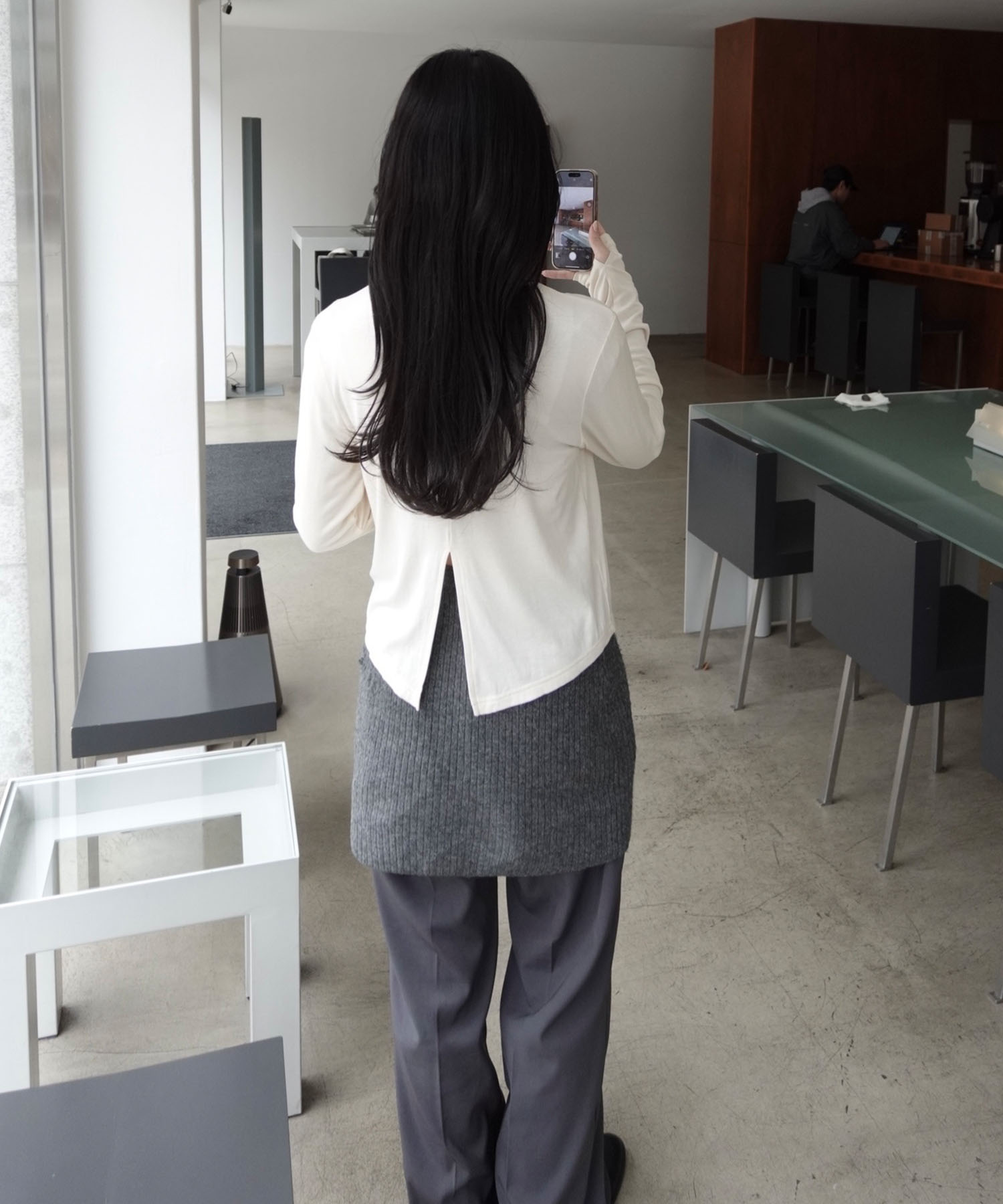 &&model：158cm&&