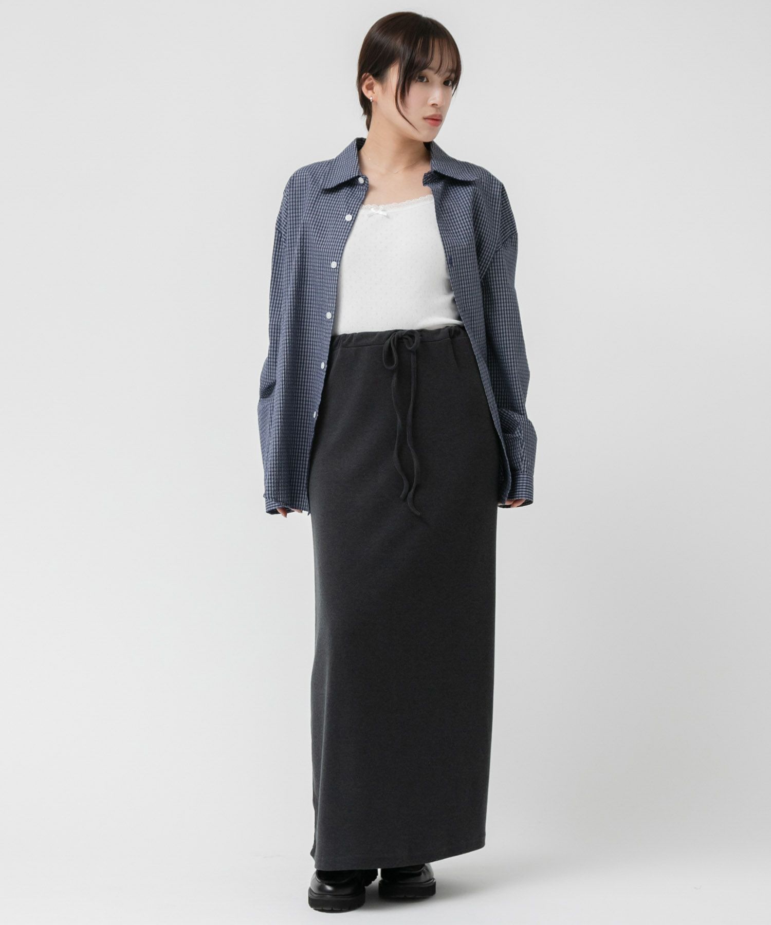 &&model：158cm&&