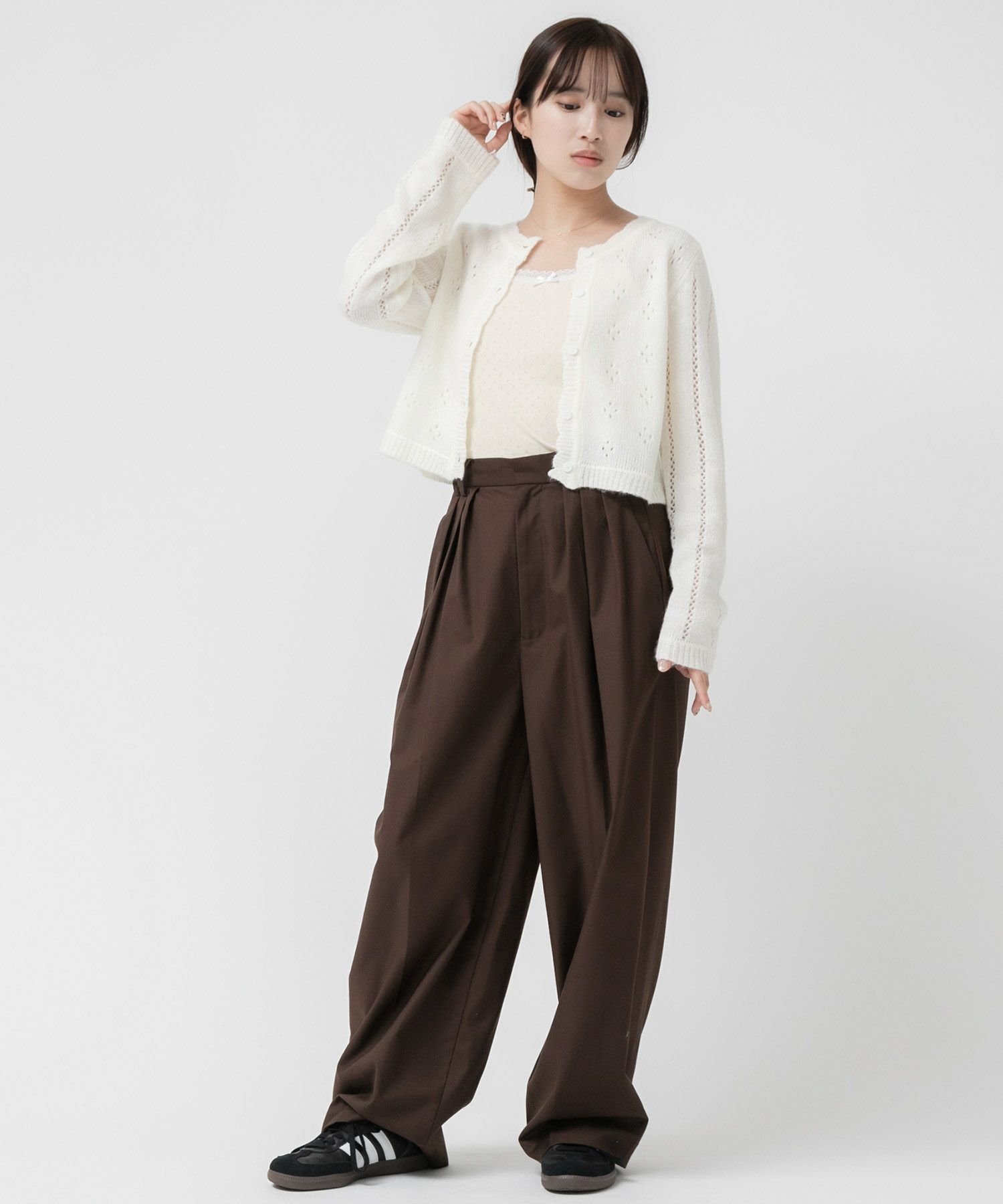 &&model：158cm&&