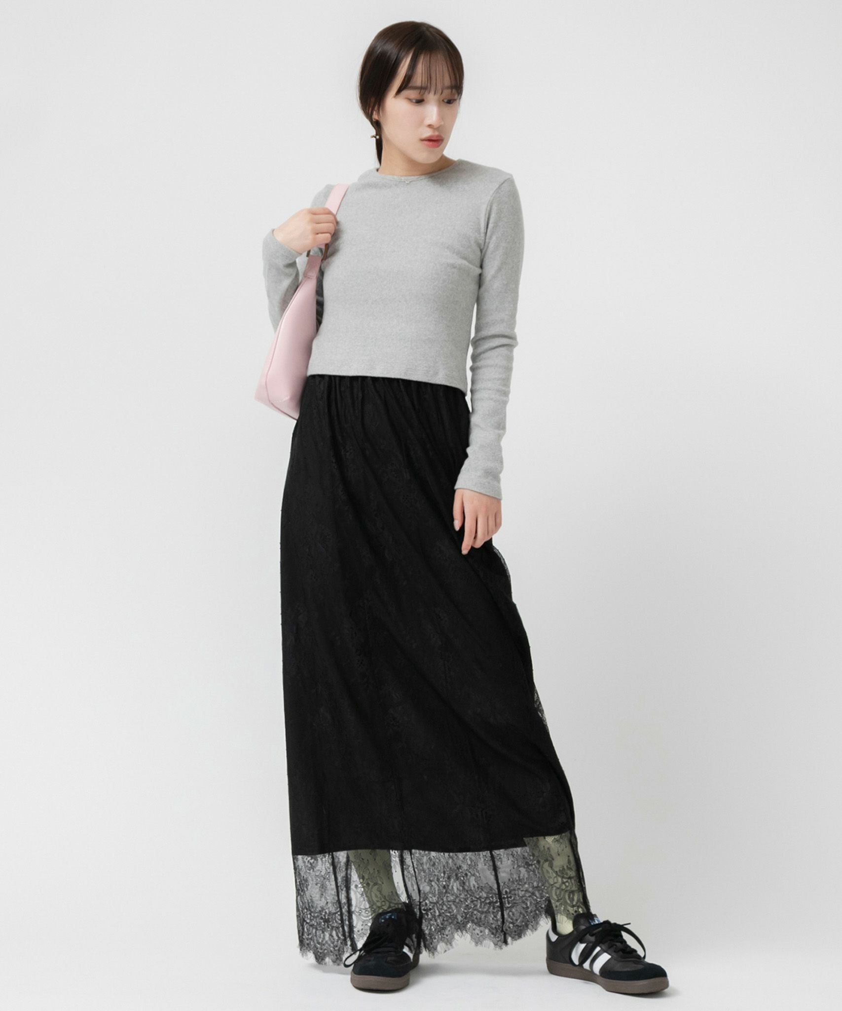 &&model：158cm&&