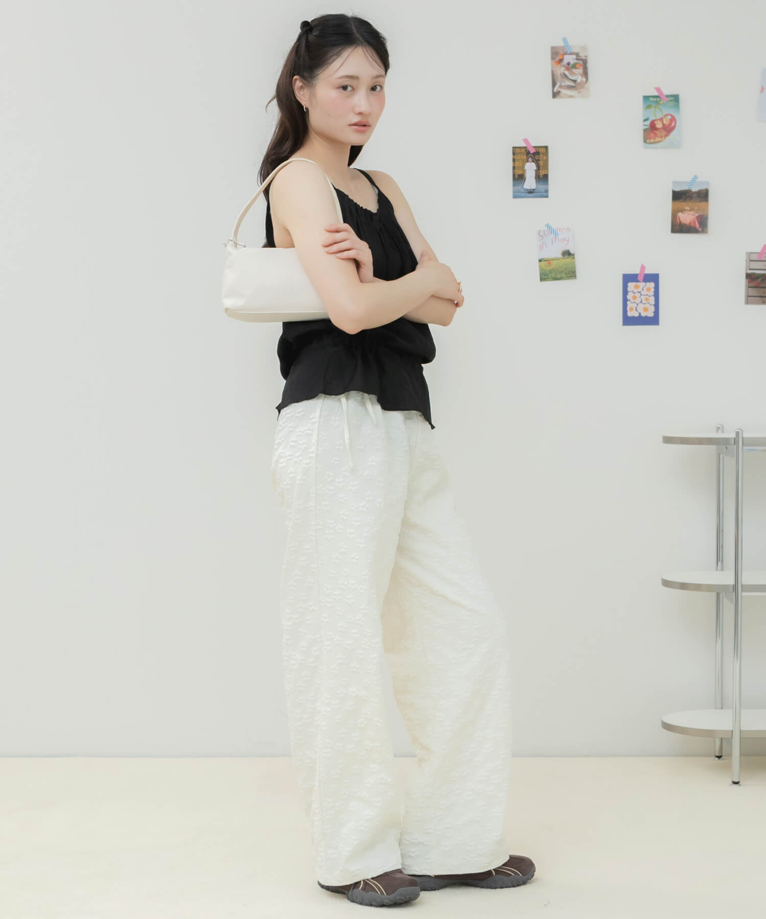 &&model：163cm&&
