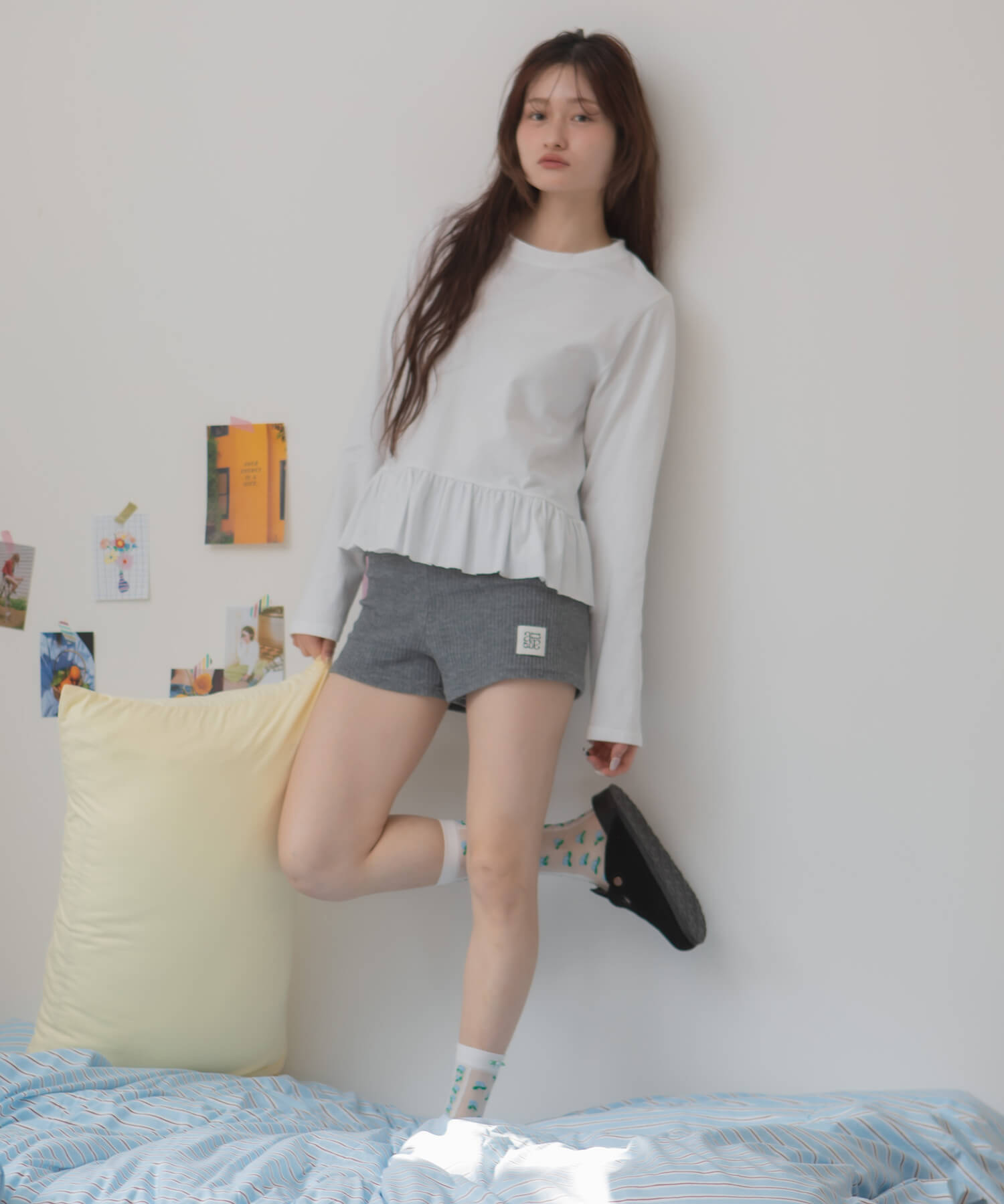 &&model：168cm&&