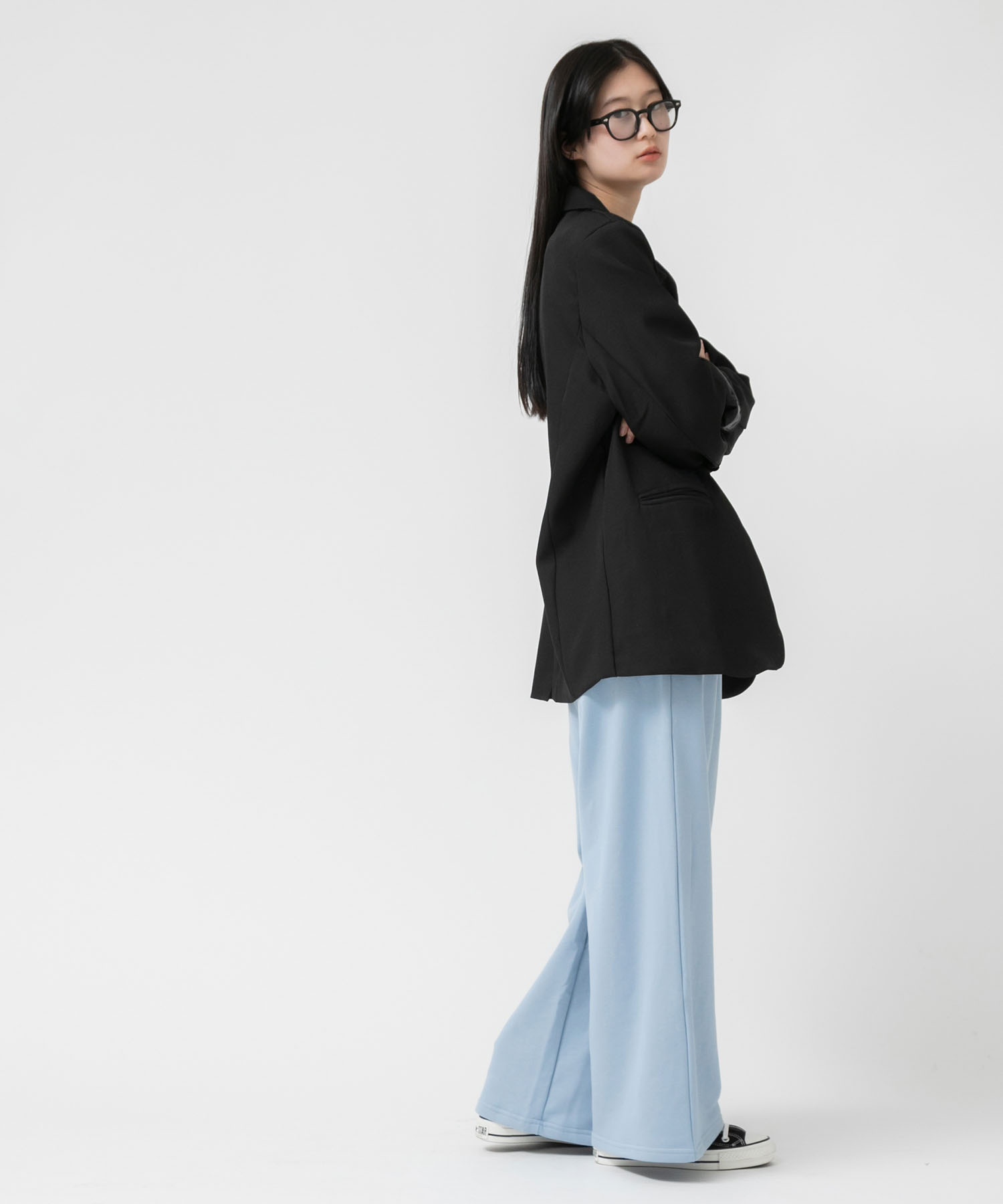 &&model：158cm&&