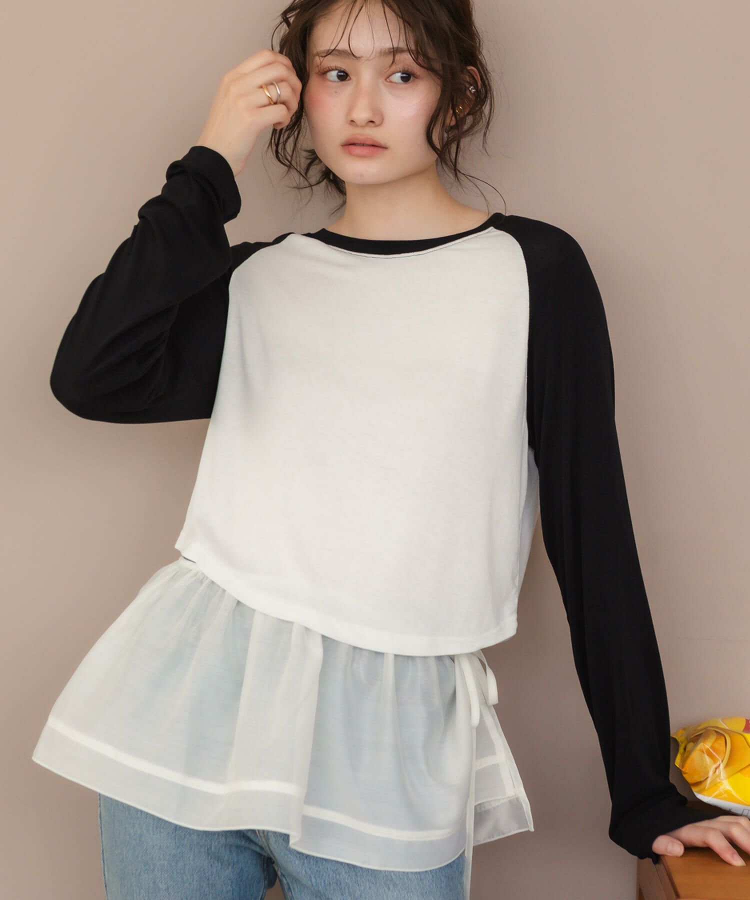 &&model：158cm&&