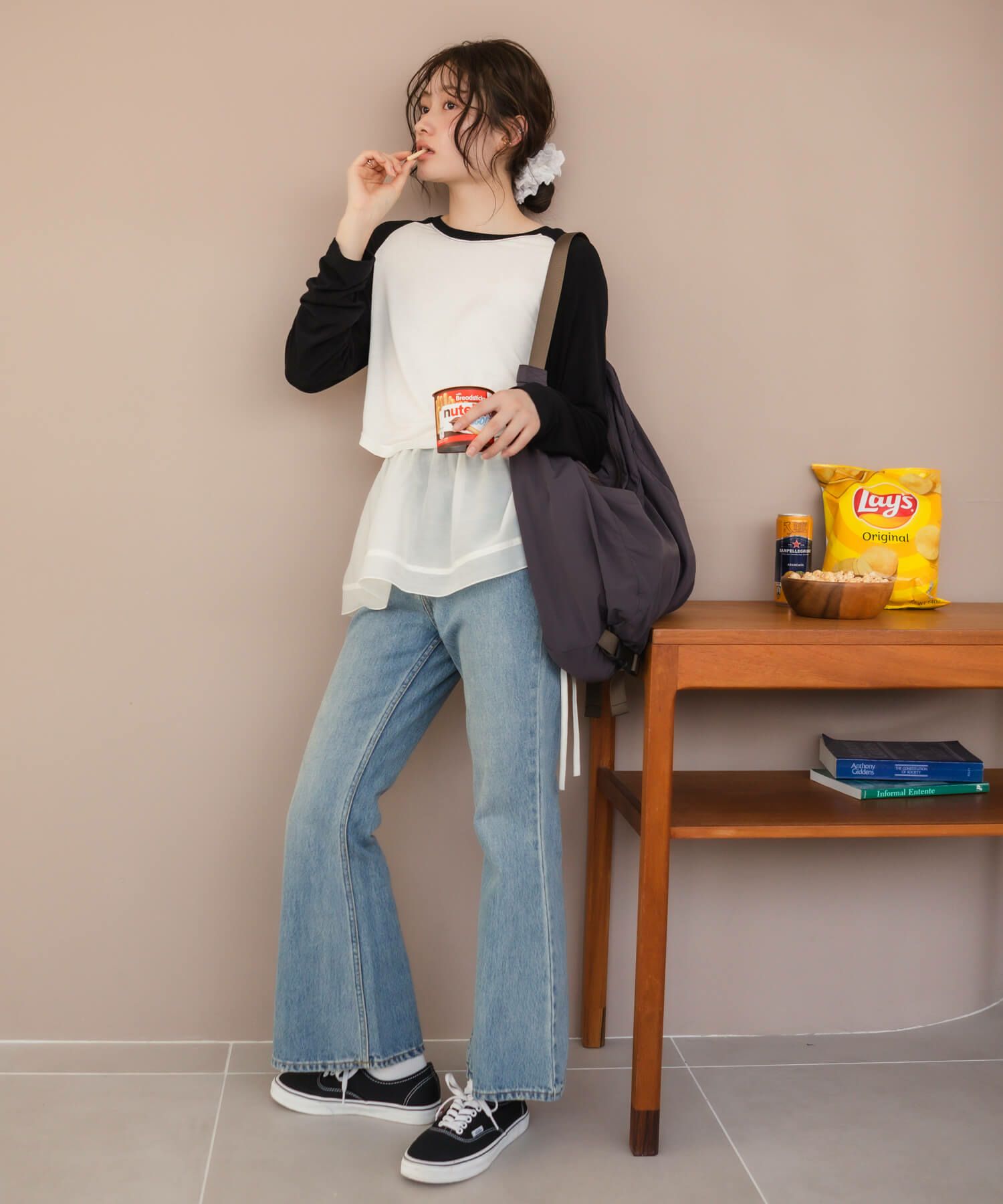 &&model：158cm&&