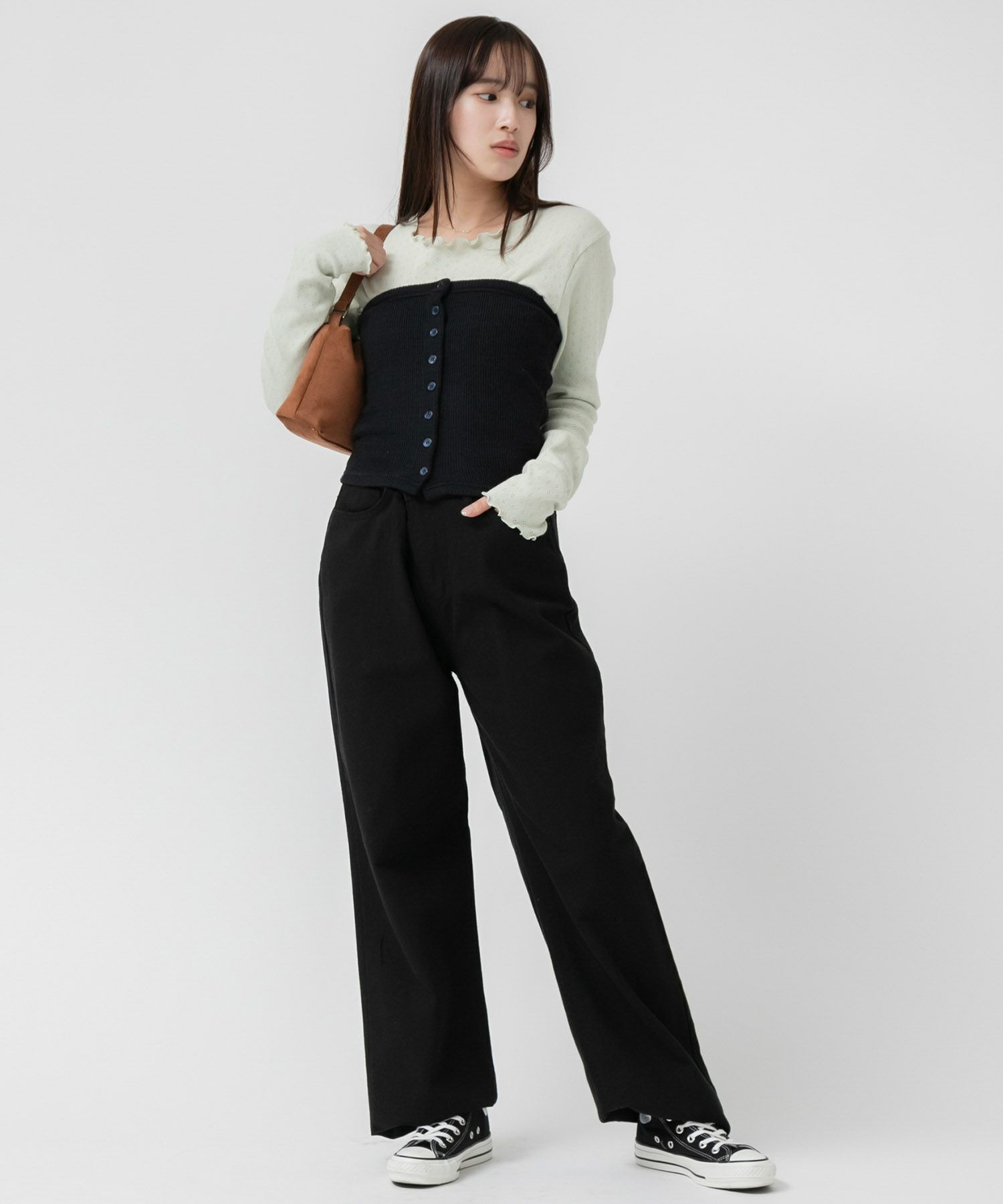 &&model：158cm&&