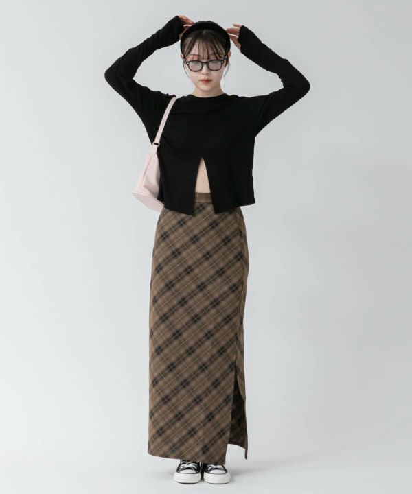 &&model：163cm&&