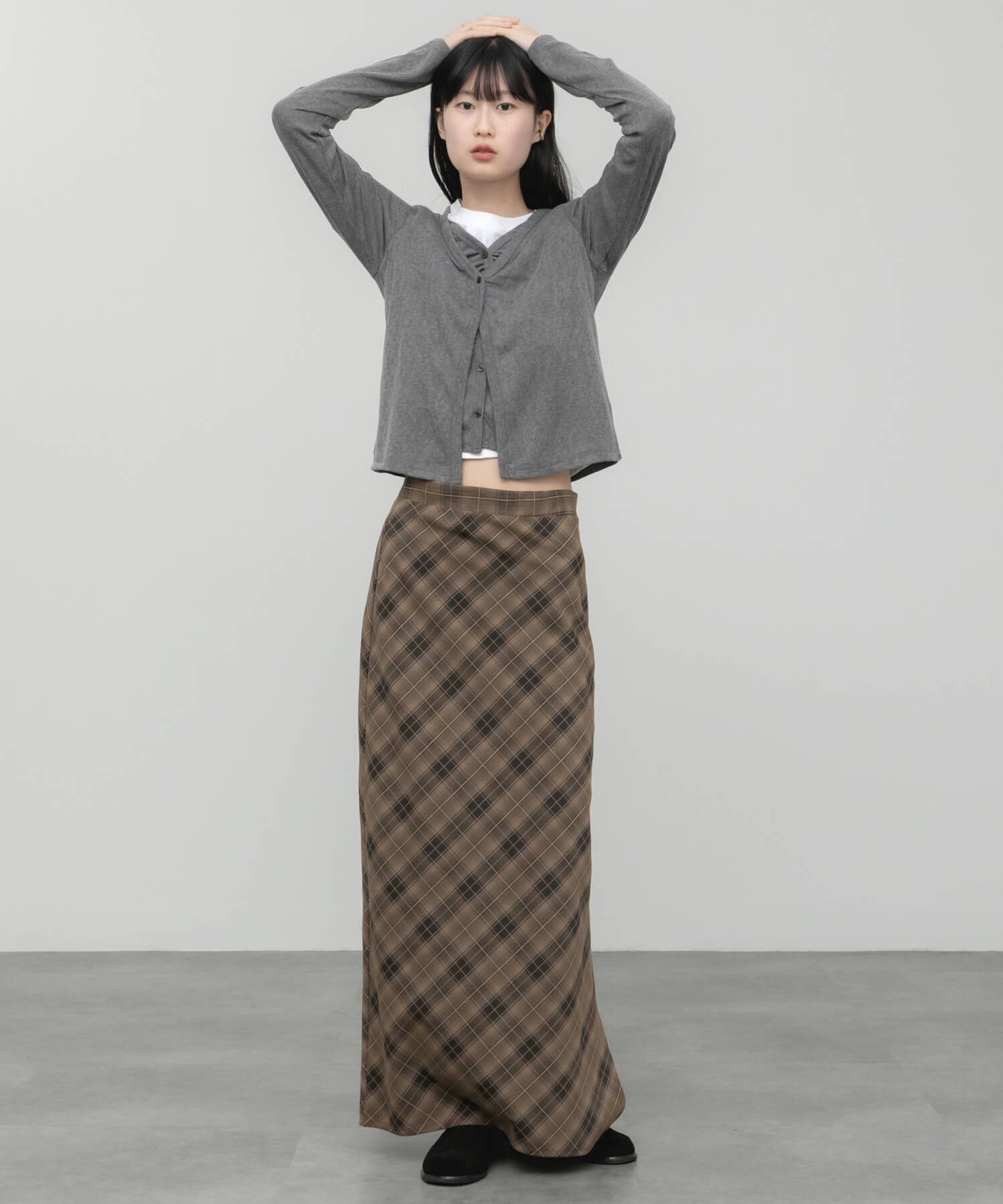&&model：163cm&&