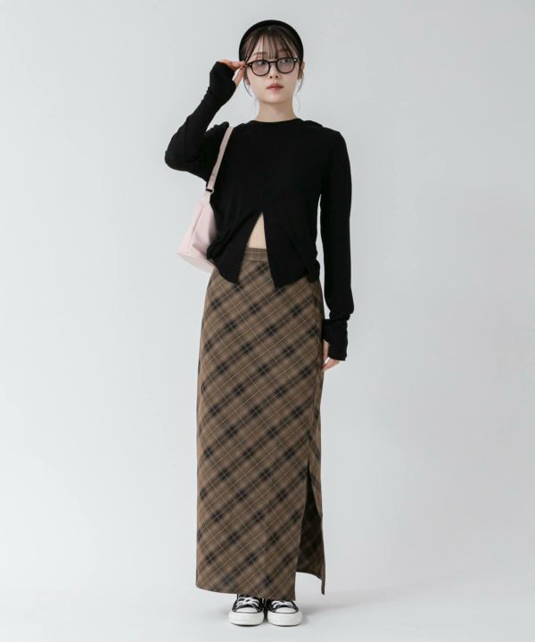 &&model：163cm&&