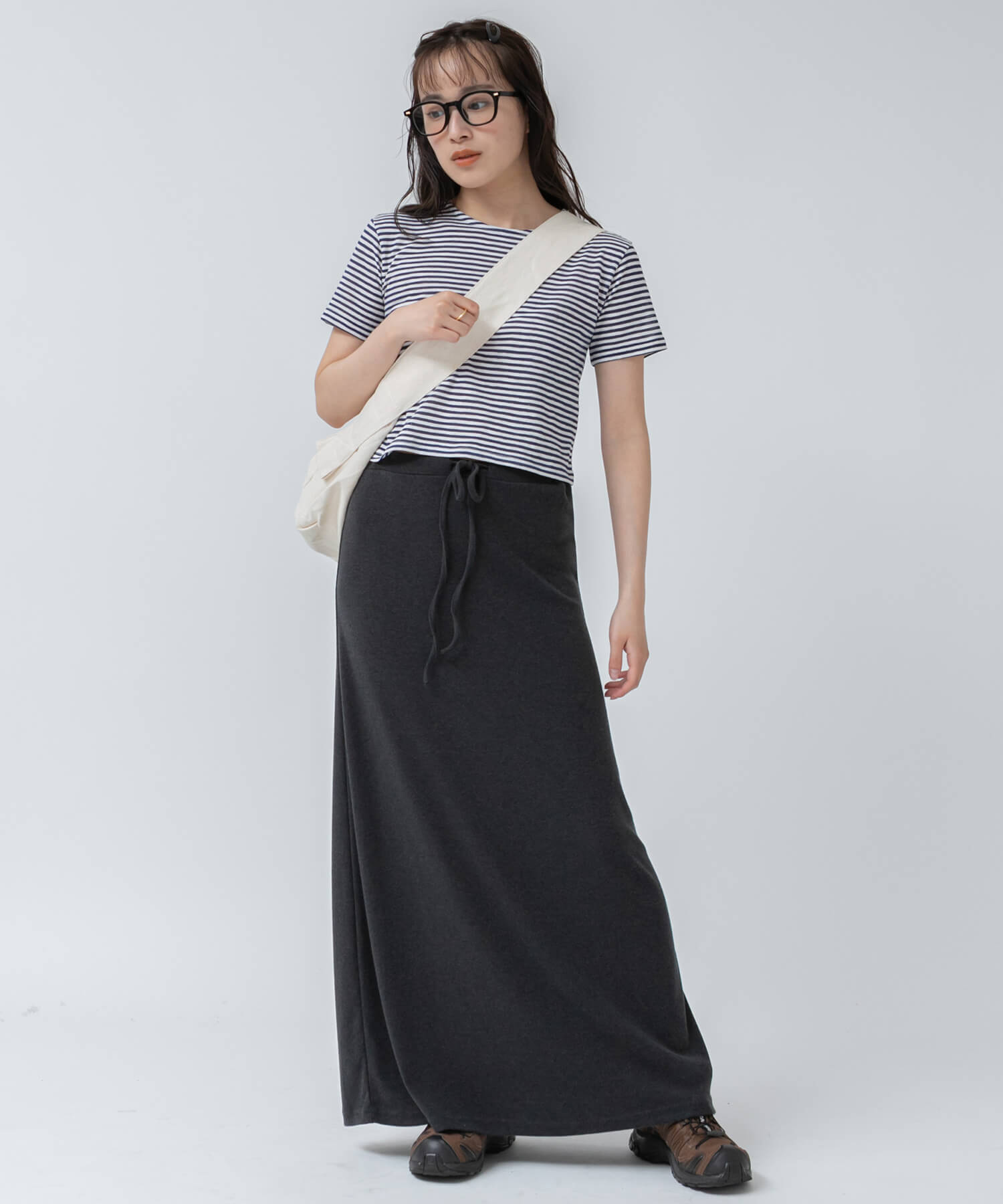 &&model：163cm&&