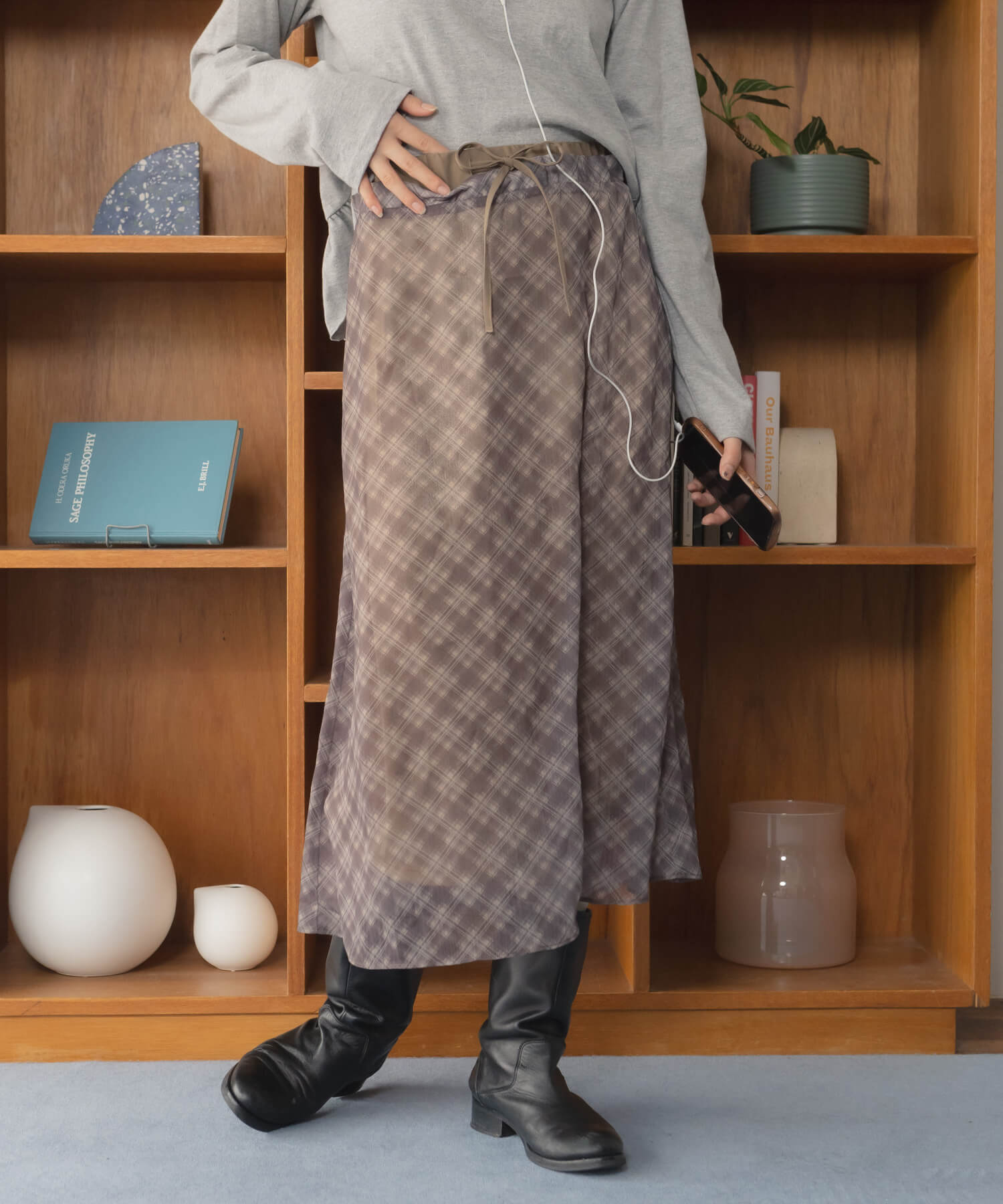 &&model：158cm&&