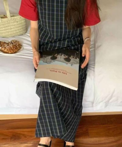Check Long Dress | HEILIS