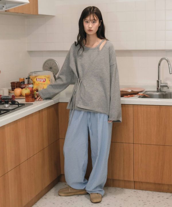 &&model：163cm(M SIZE)&&