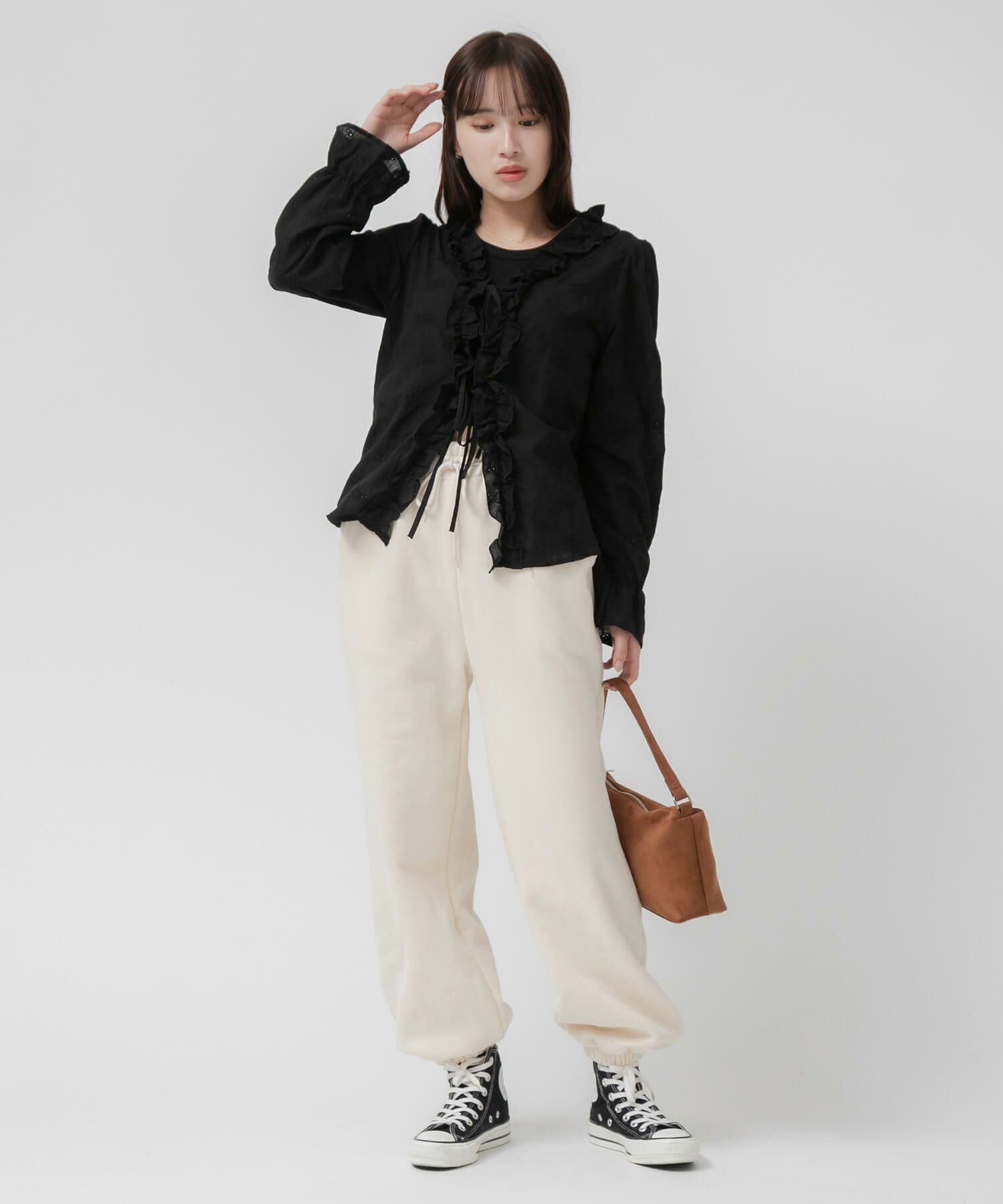 &&model：158cm&&