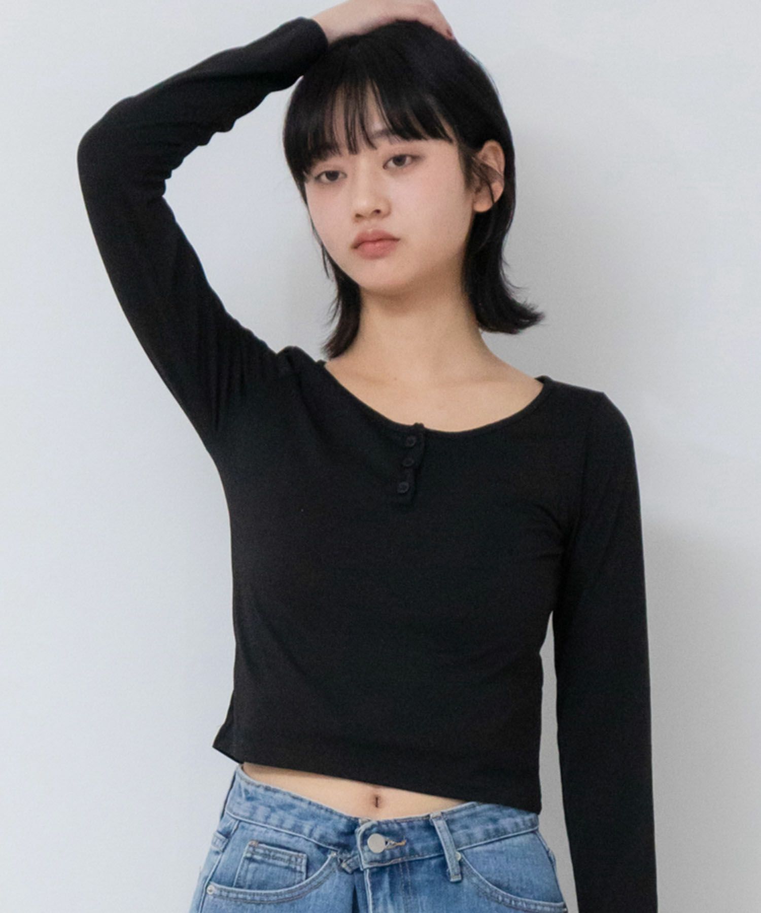 &&model：163cm&&