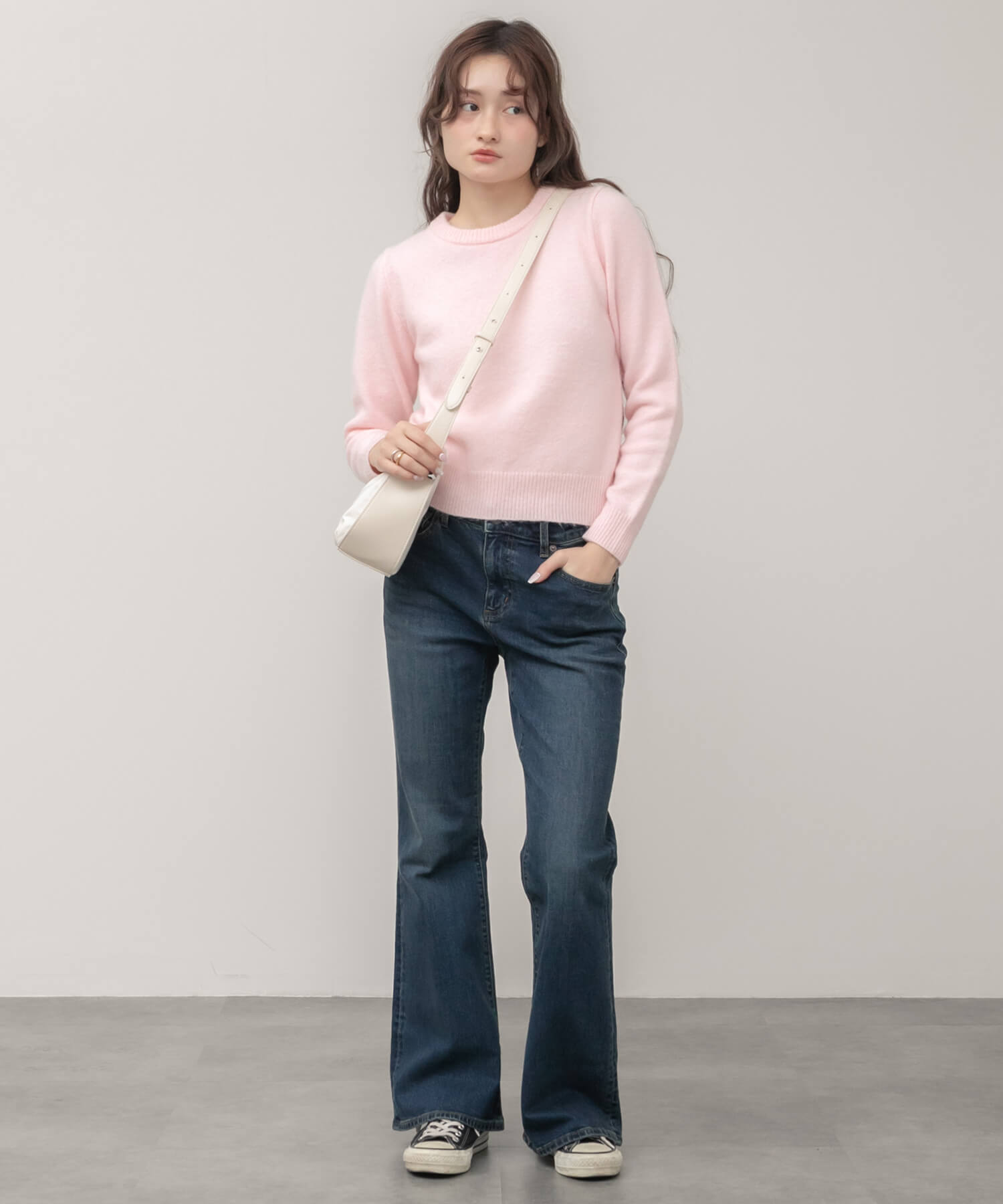 &&model：163cm&&