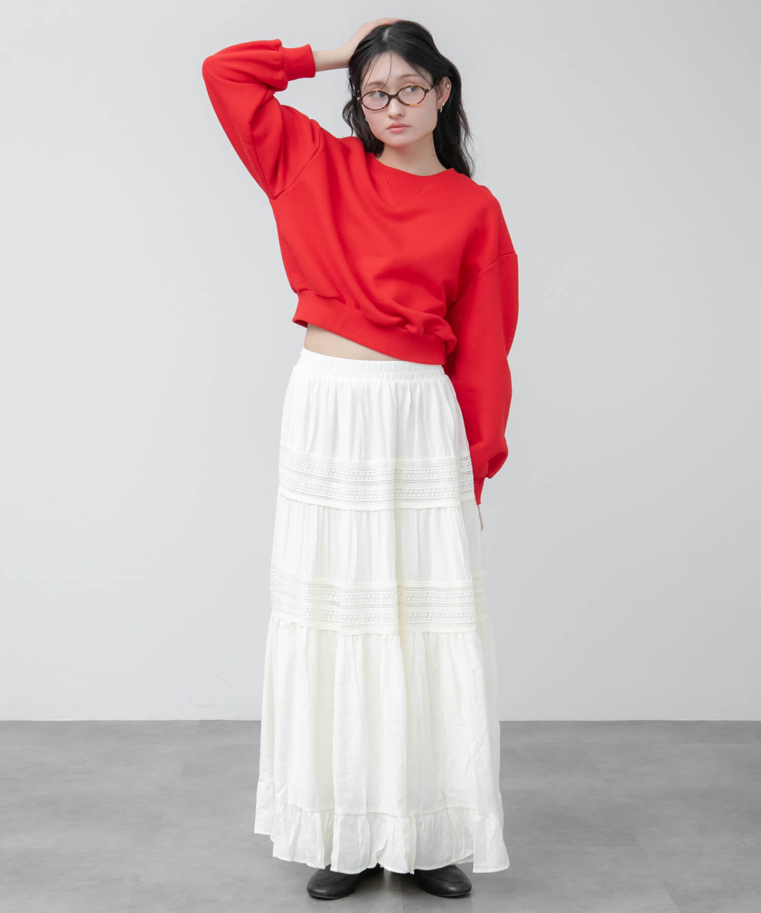 &&model：160cm&&