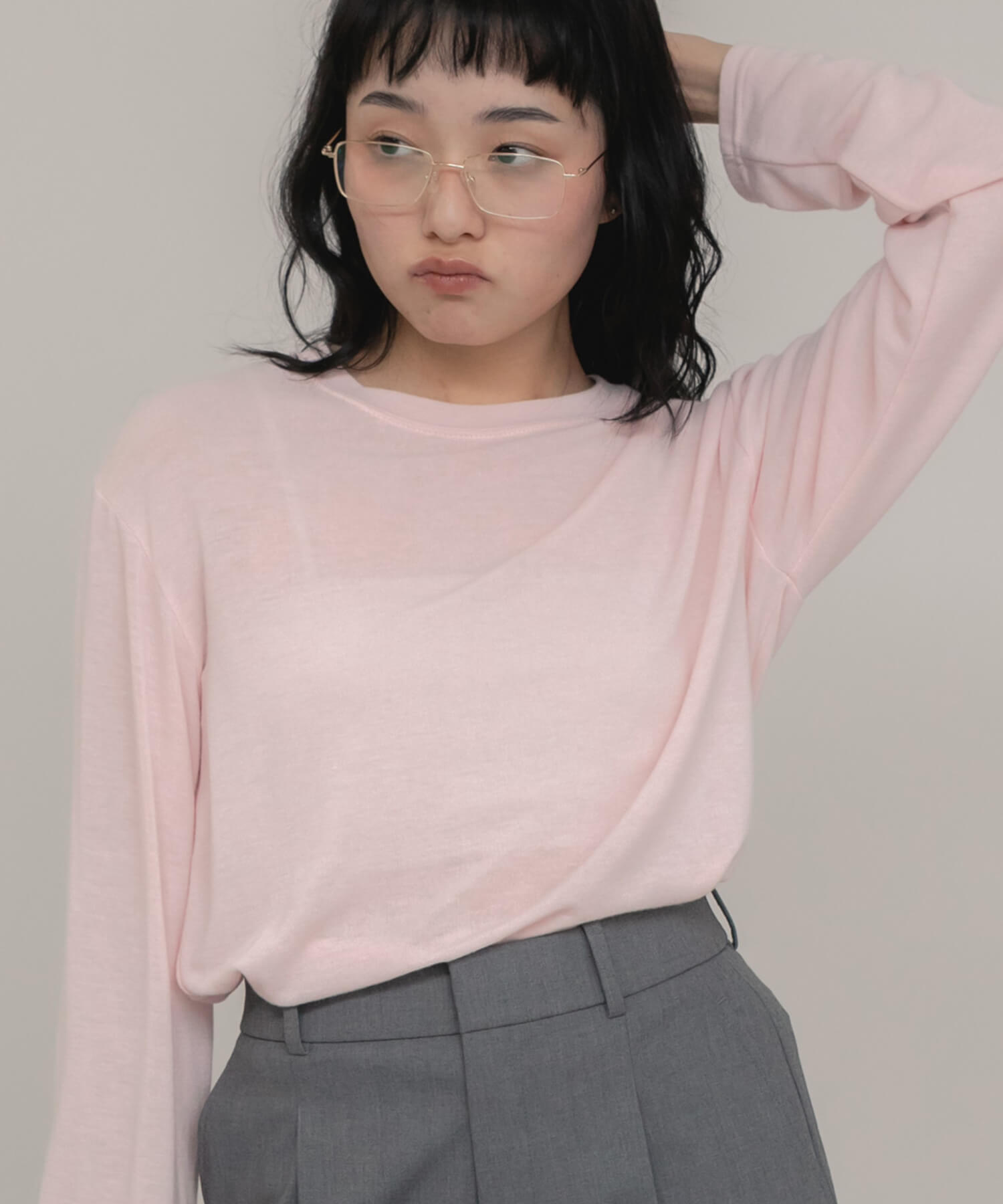 &&model：158cm&&