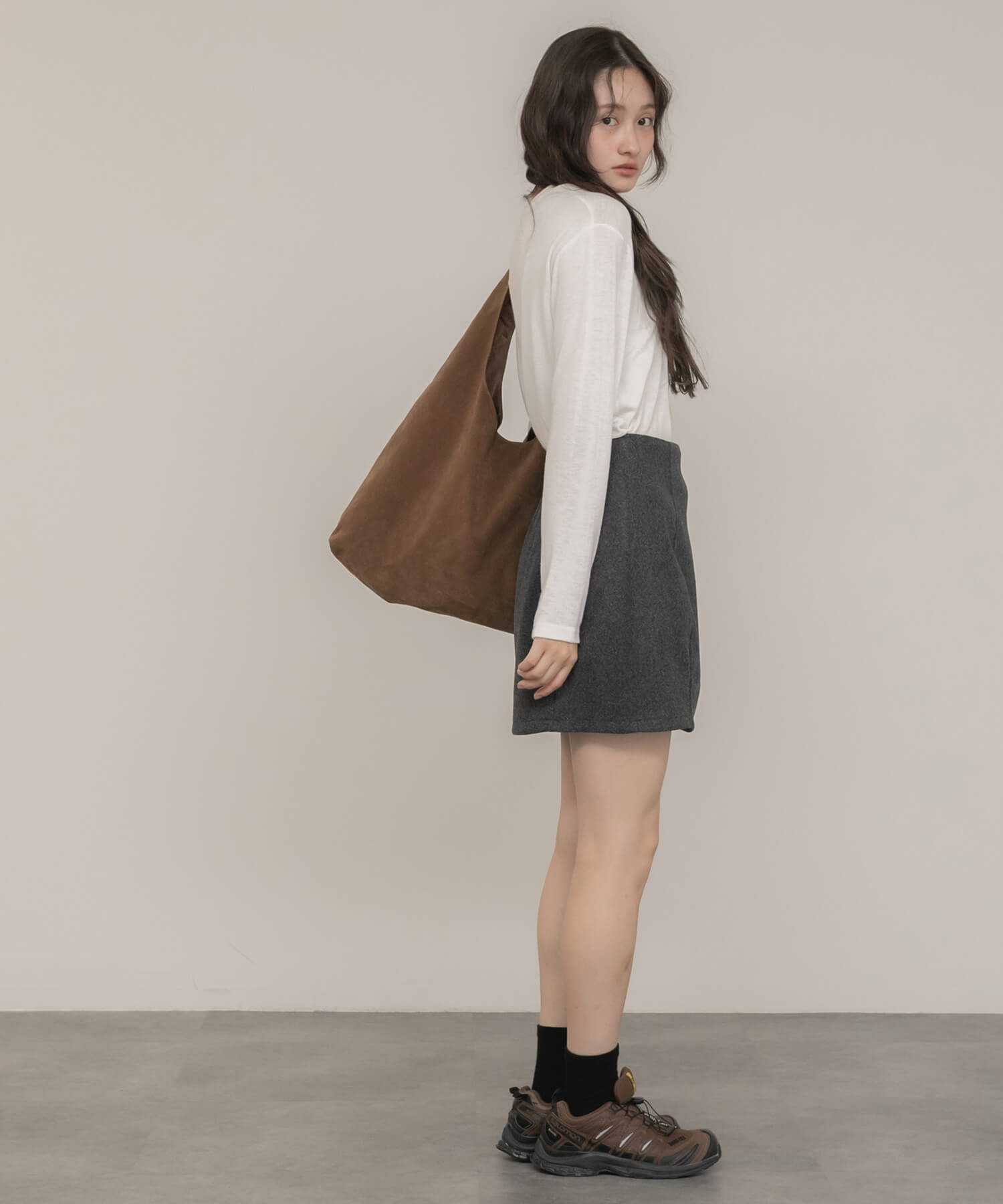 &&model：162cm&&