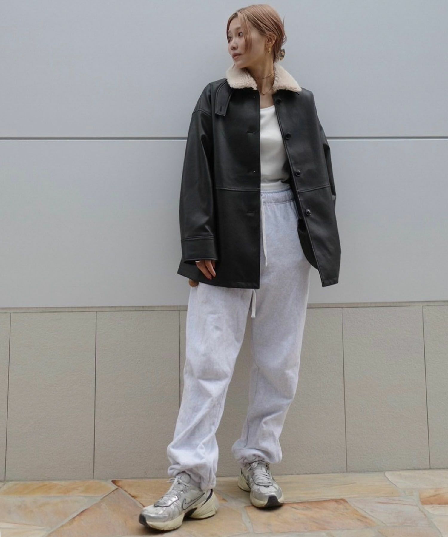 &&model：163cm&&