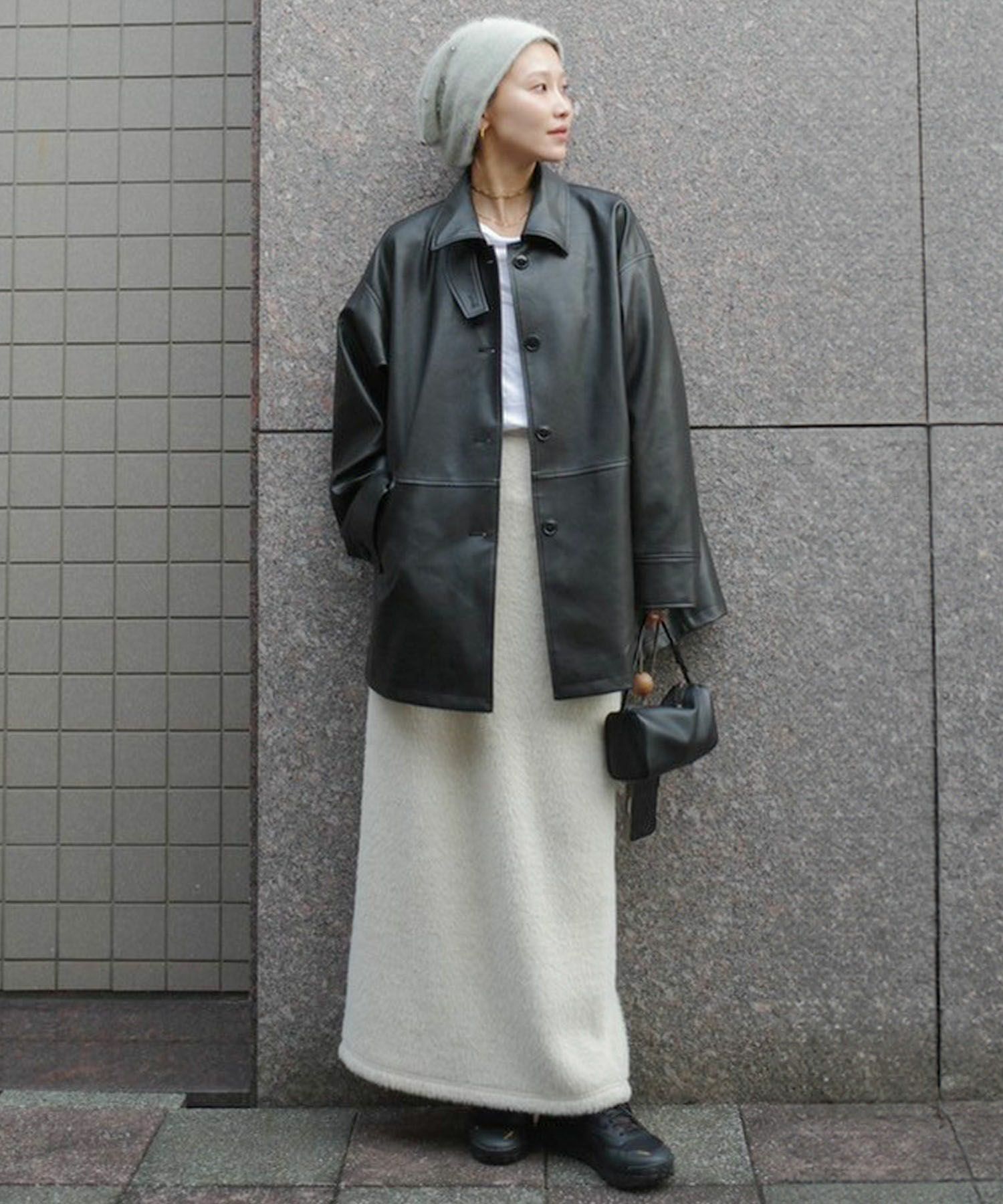 &&model：163cm&&