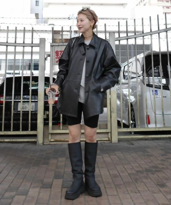 &&model：163cm&&