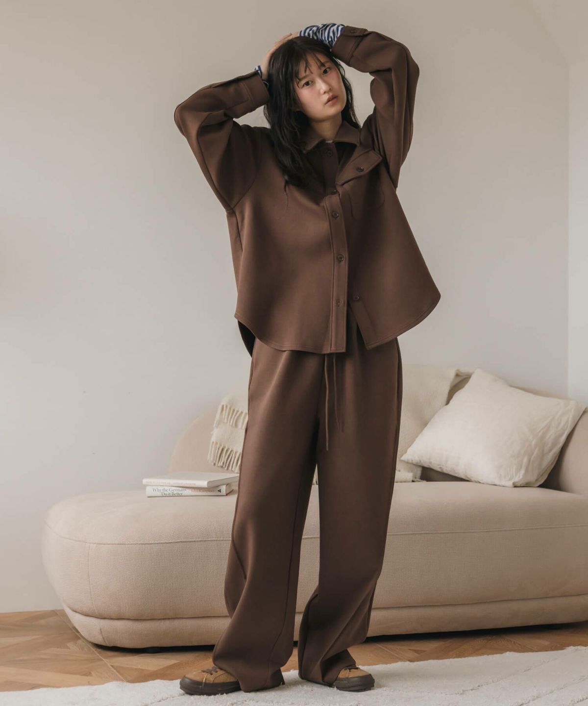 &&model：168cm(L SIZE)&&