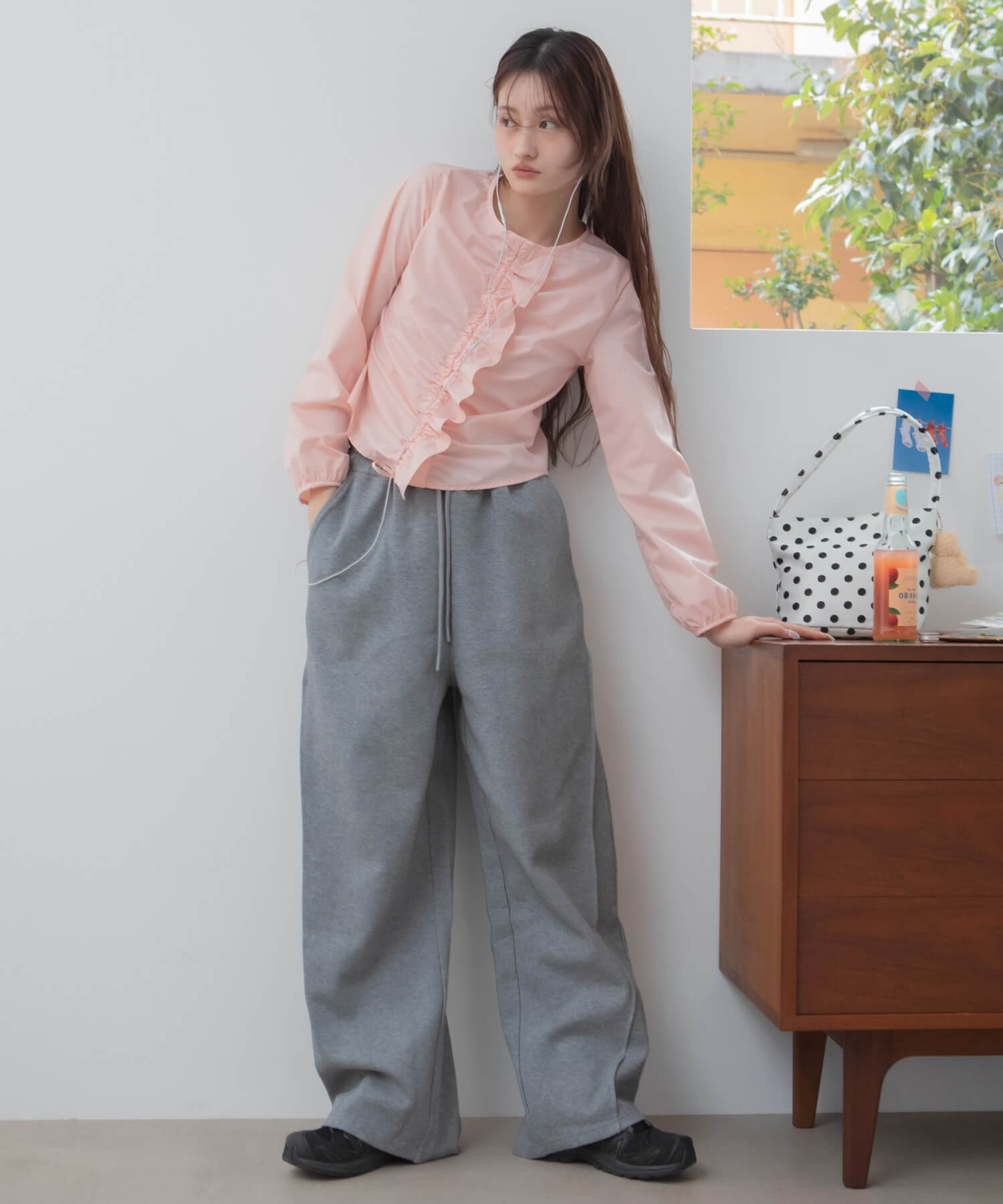 &&model：168cm(L SIZE)&&