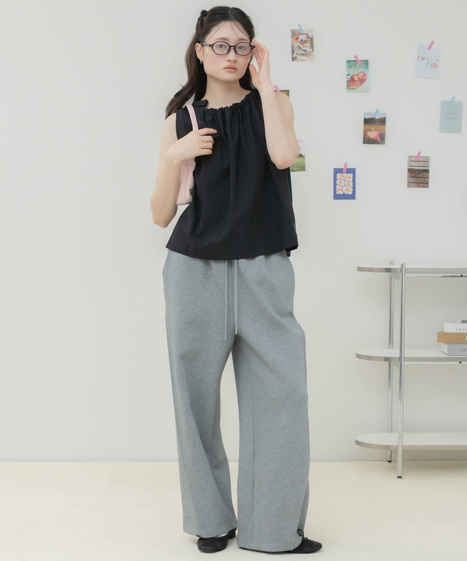 &&model：168cm(L SIZE)&&