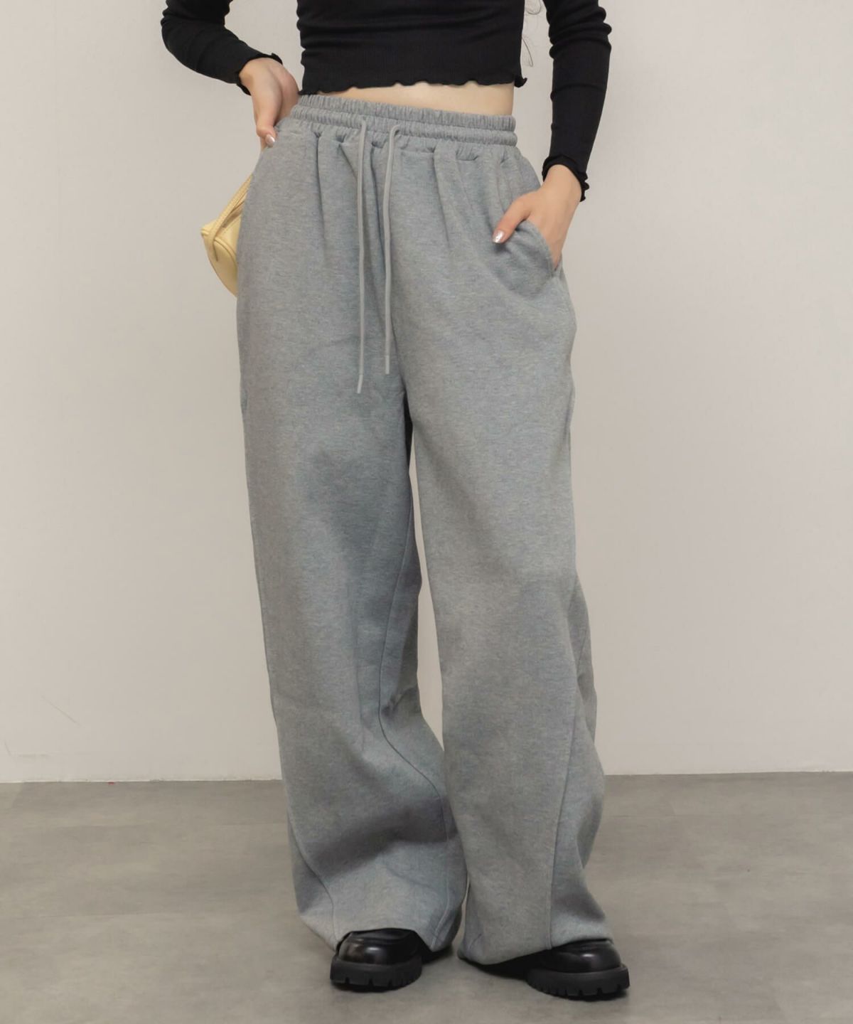 &&model：163cm(L SIZE)&&