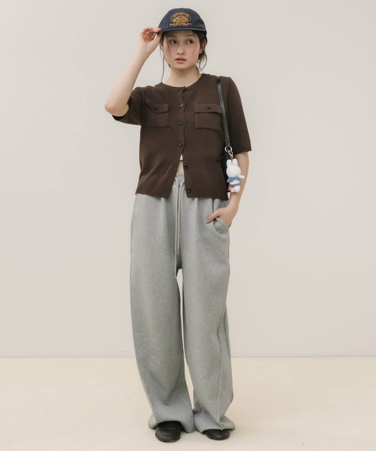 &&model：163cm(L SIZE)&&