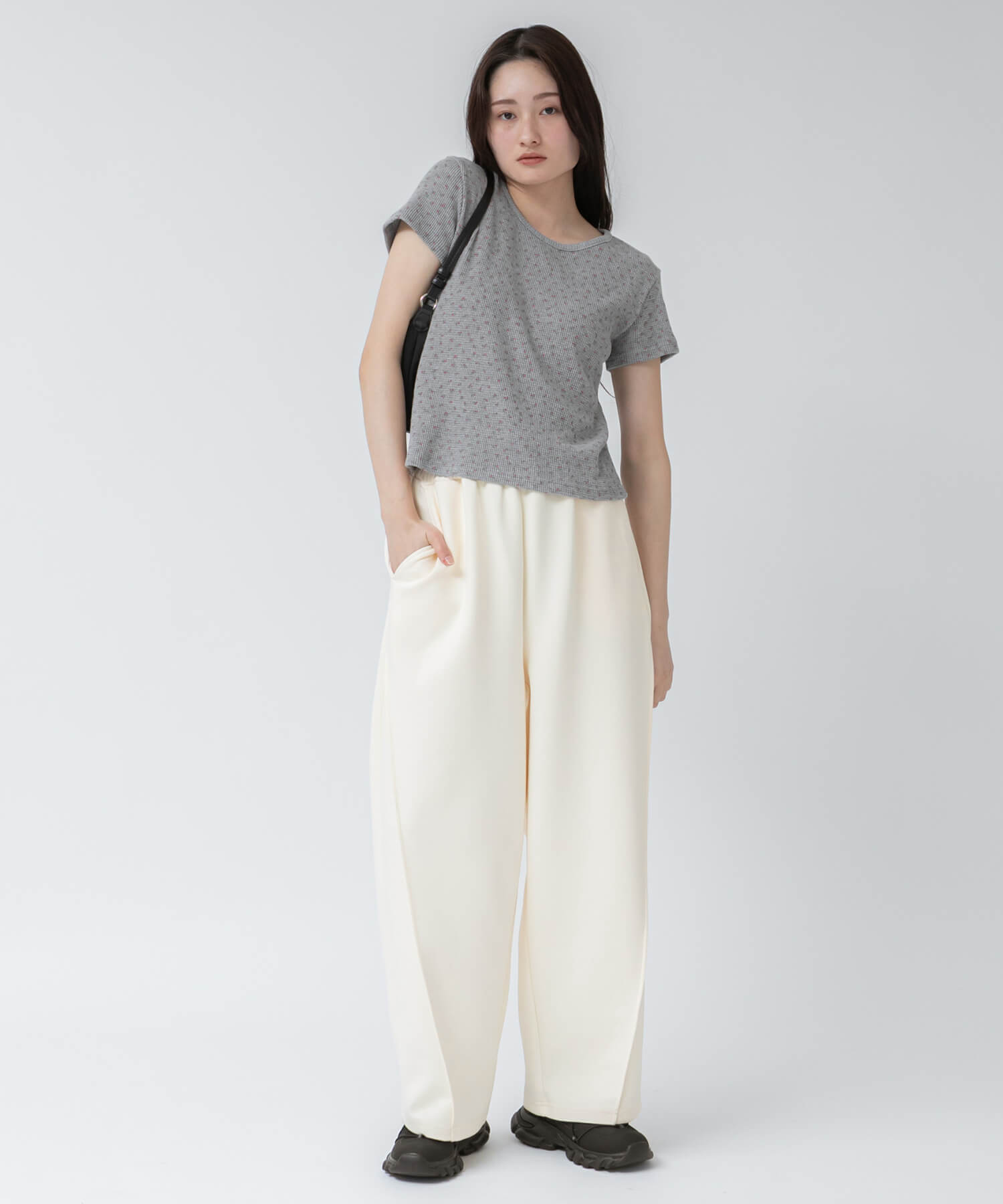 &&model：163cm(M SIZE)&&