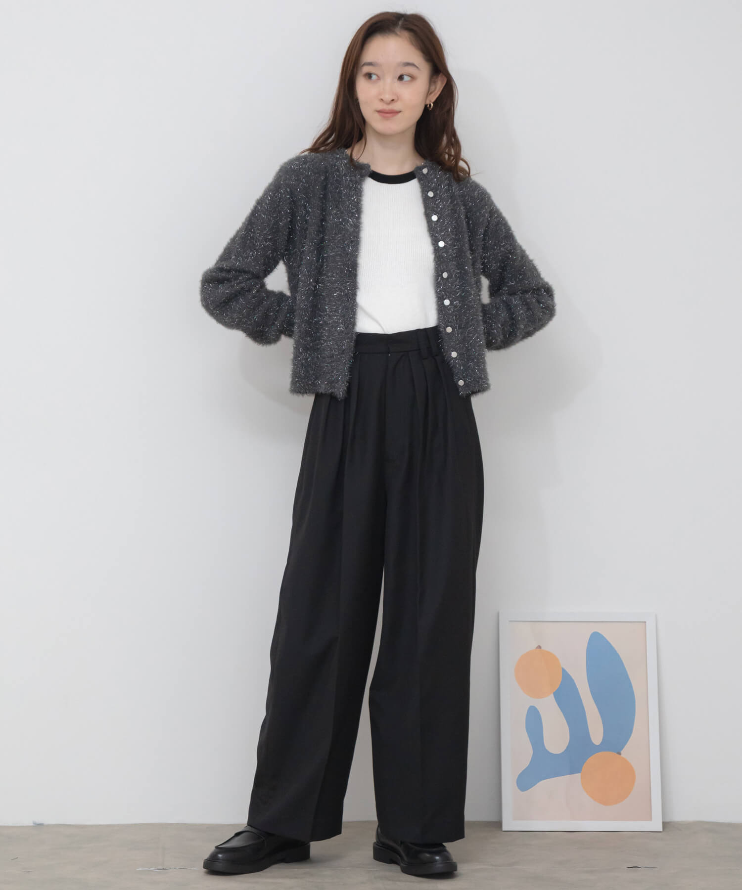 &&model：168cm(L SIZE)&&