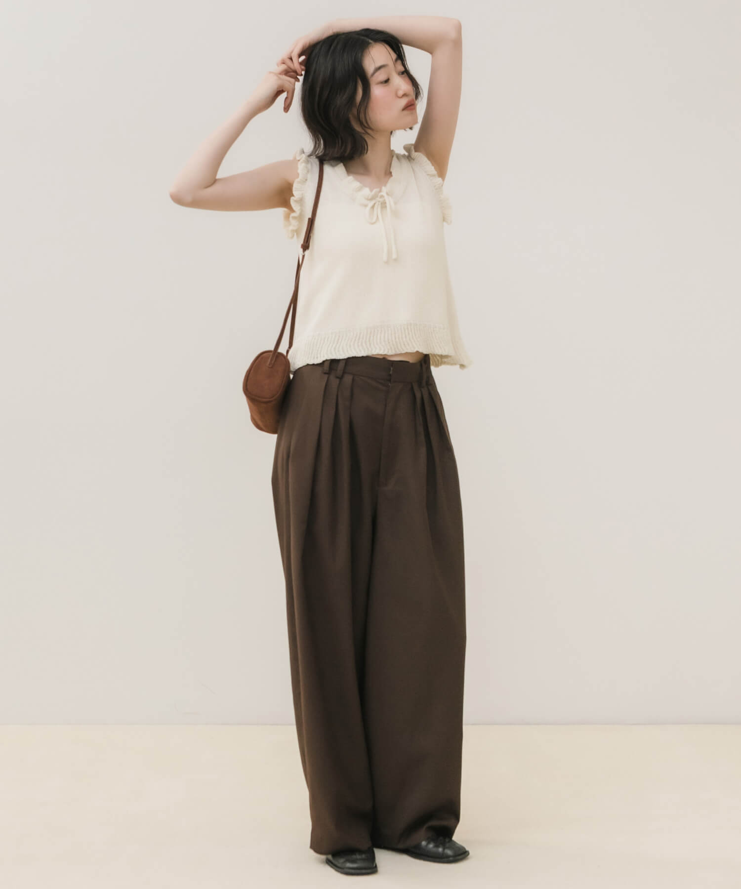 &&model：163cm(L SIZE)&&