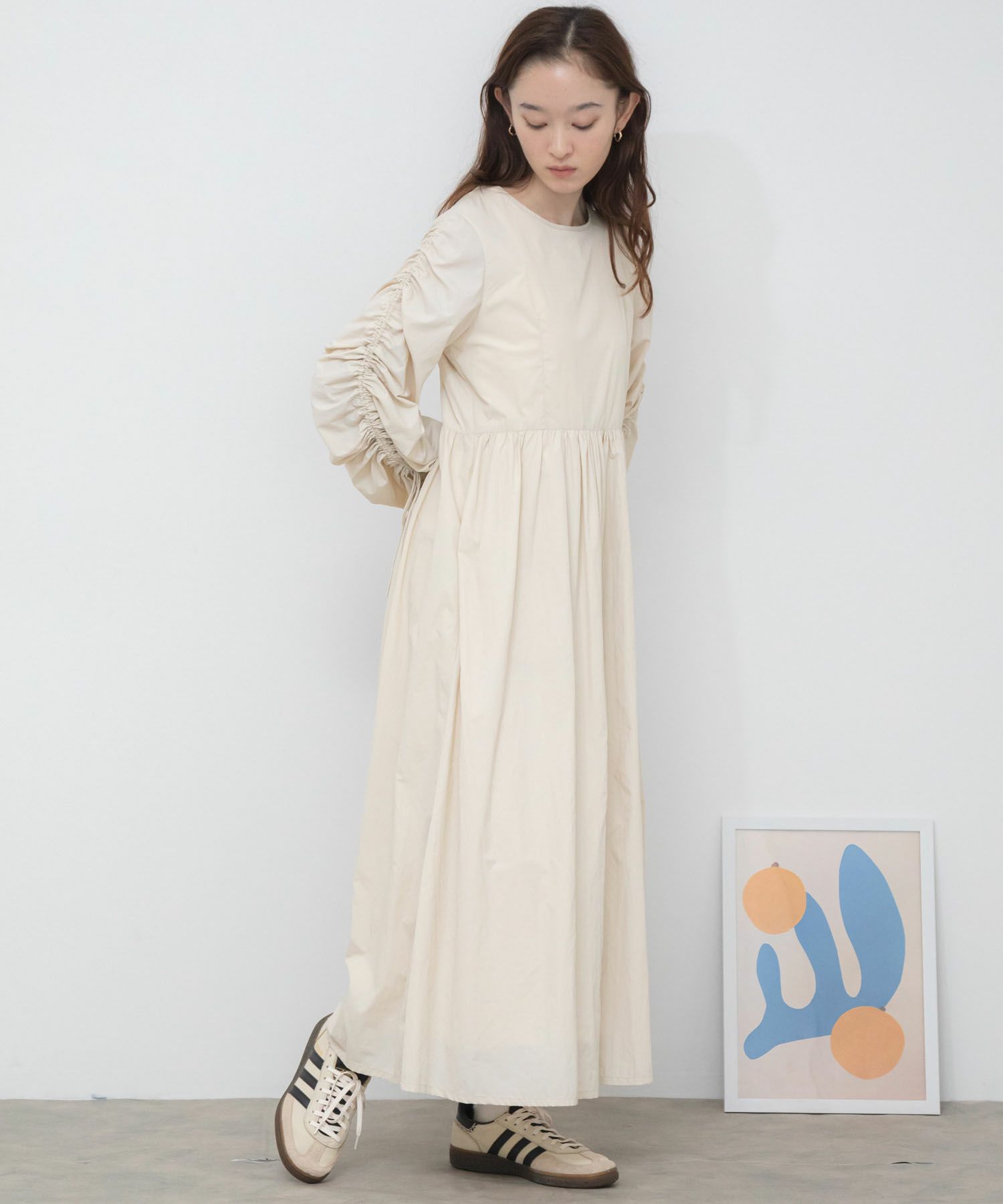 &&model：163cm&&
