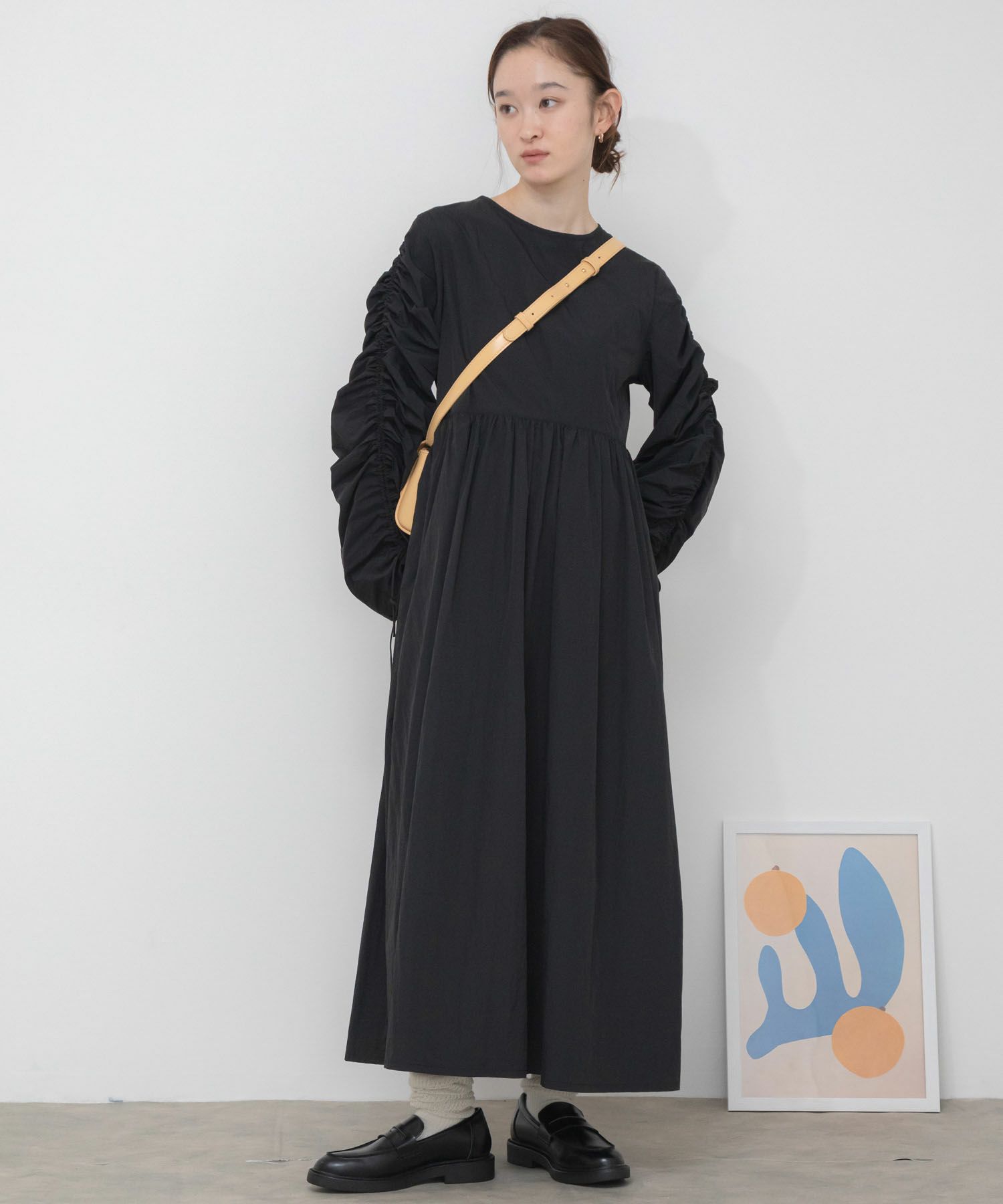 &&model：163cm&&