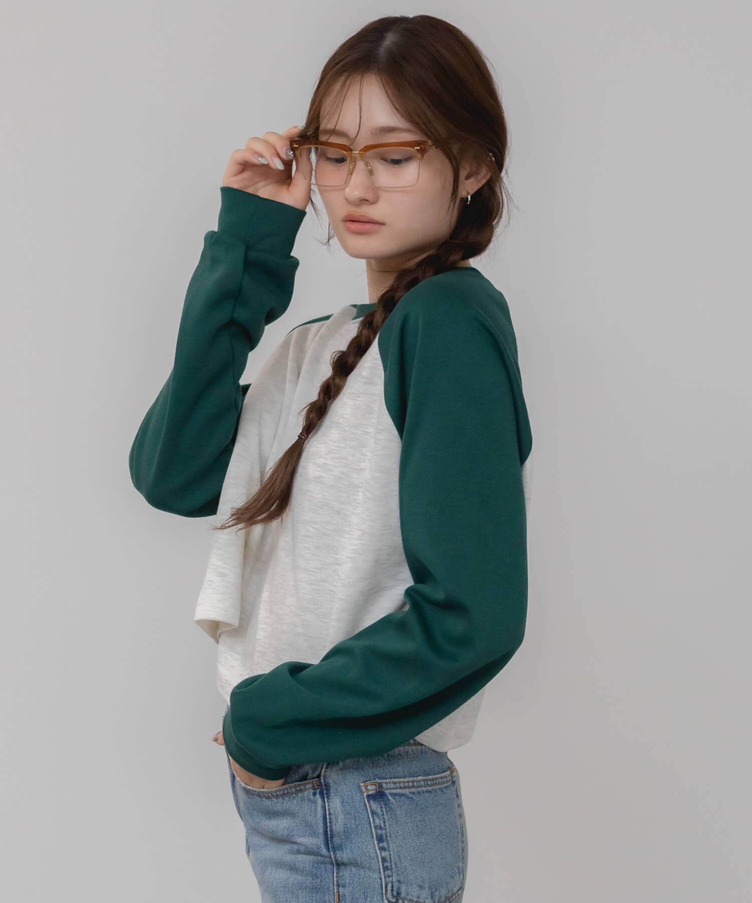 &&model：158cm&&
