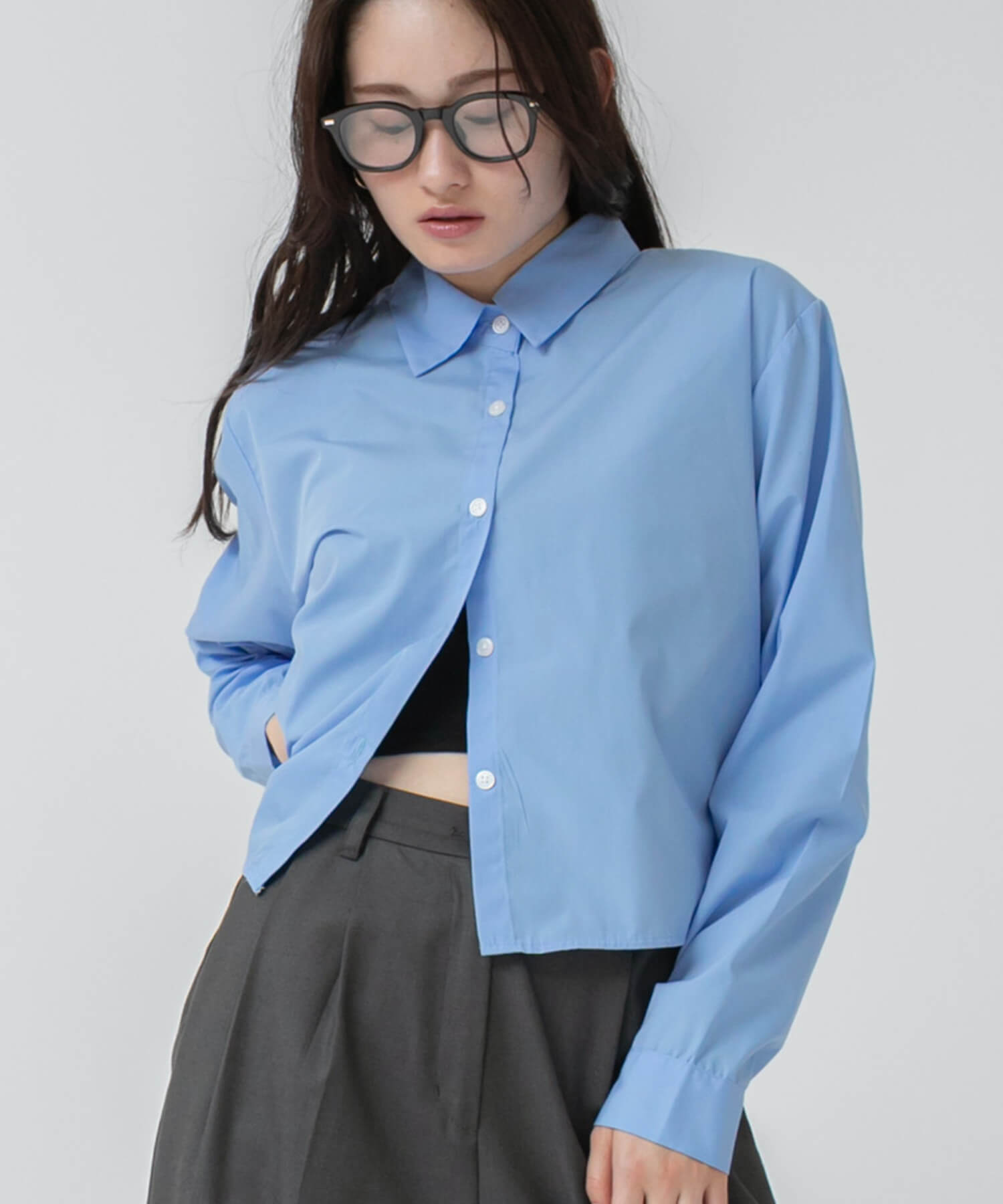 &&model：157cm&&