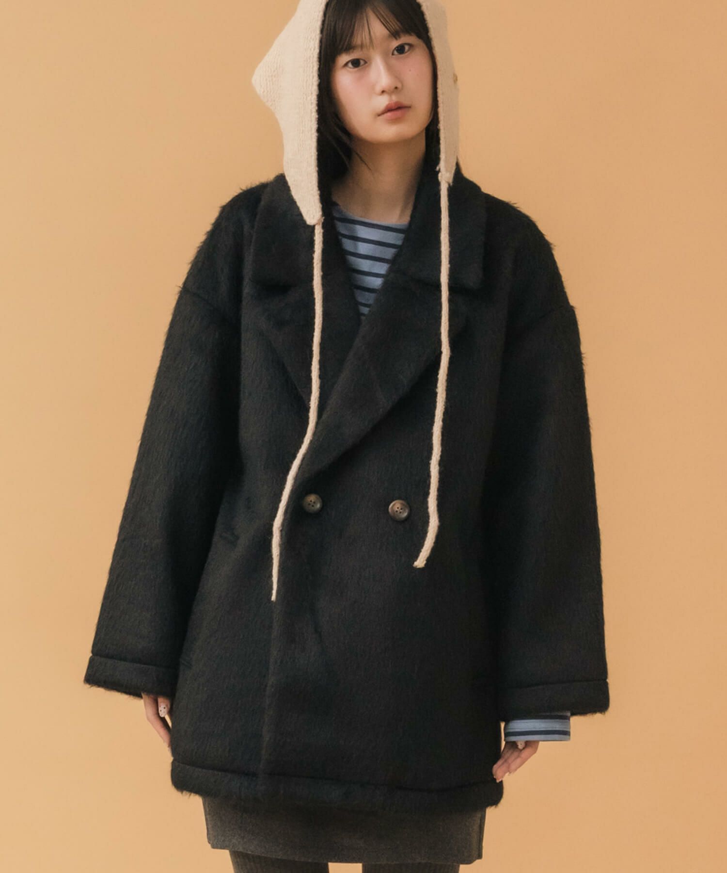 Shaggy Double Tailored Jacket | HEILIS