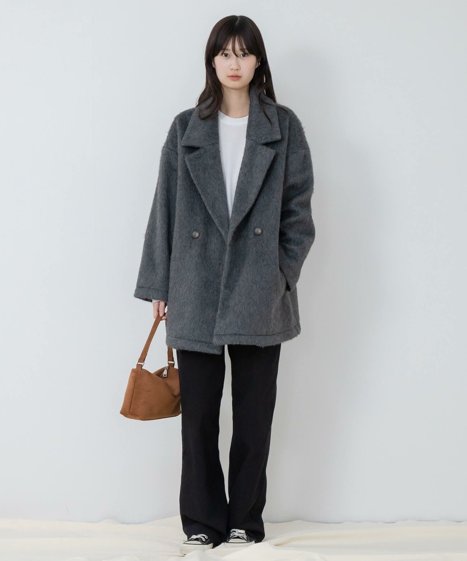 Shaggy Double Tailored Jacket | HEILIS