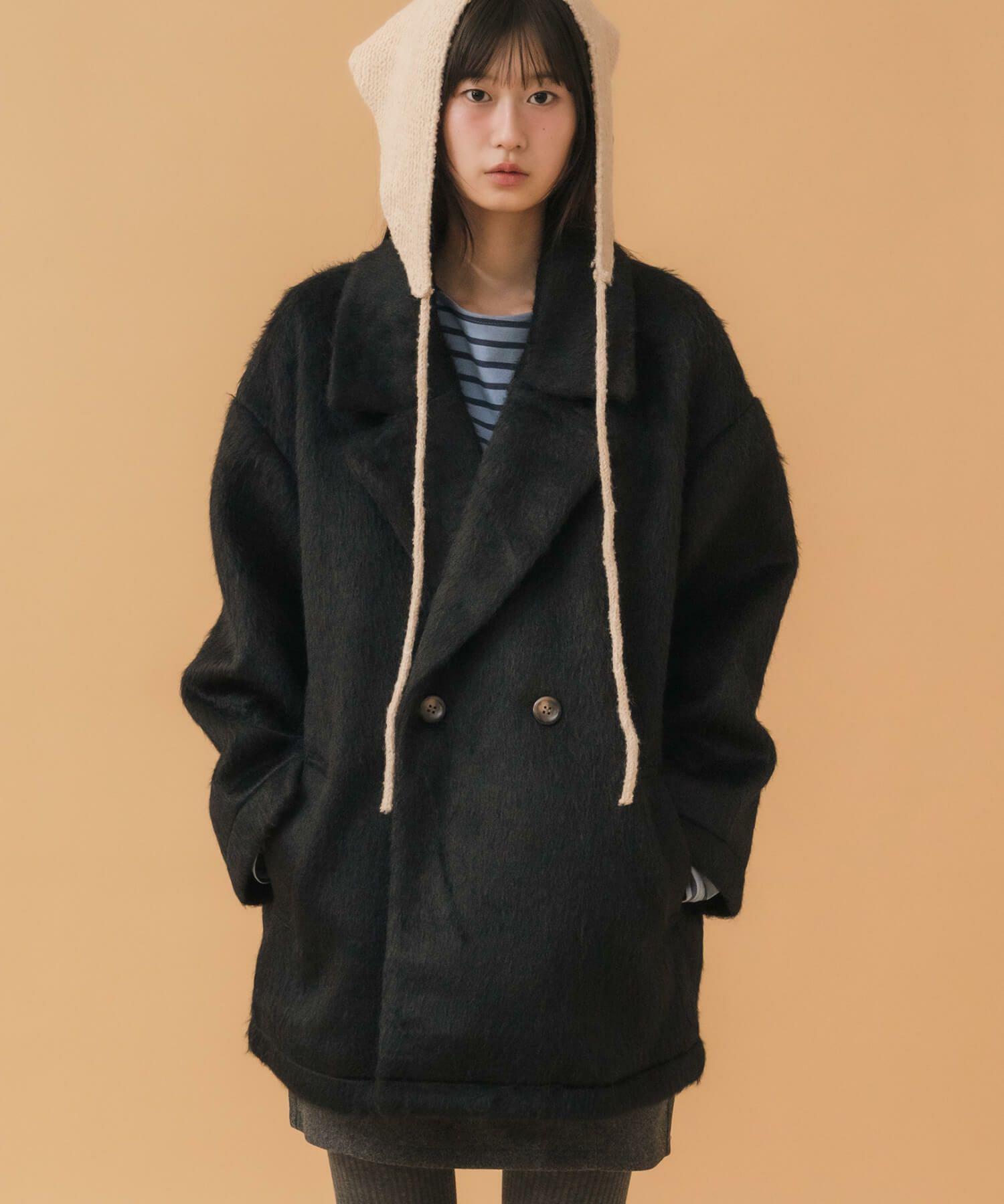 Shaggy Double Tailored Jacket | HEILIS