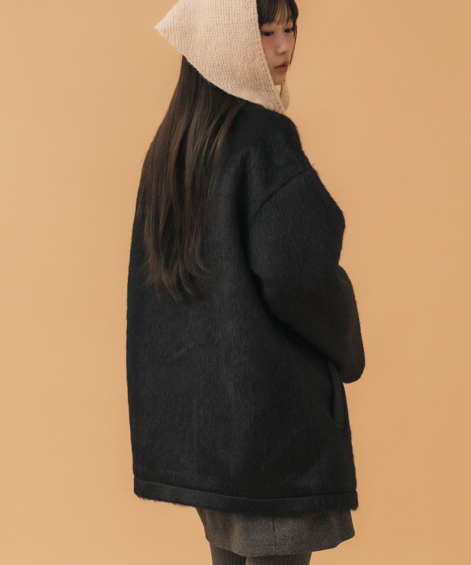 Shaggy Double Tailored Jacket | HEILIS