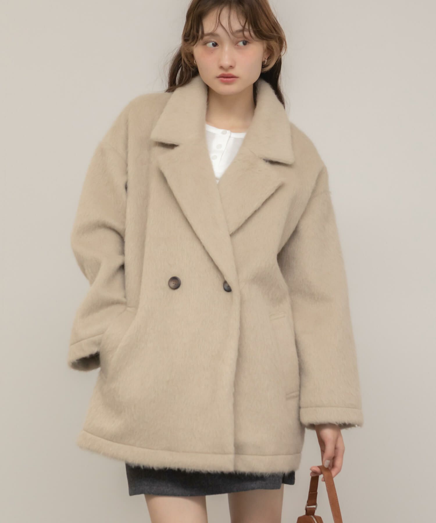 Shaggy Double Tailored Jacket | HEILIS