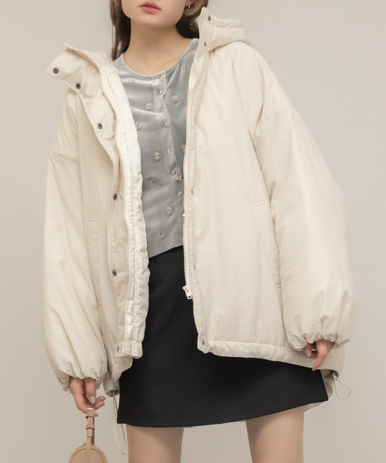&&model：163cm&&