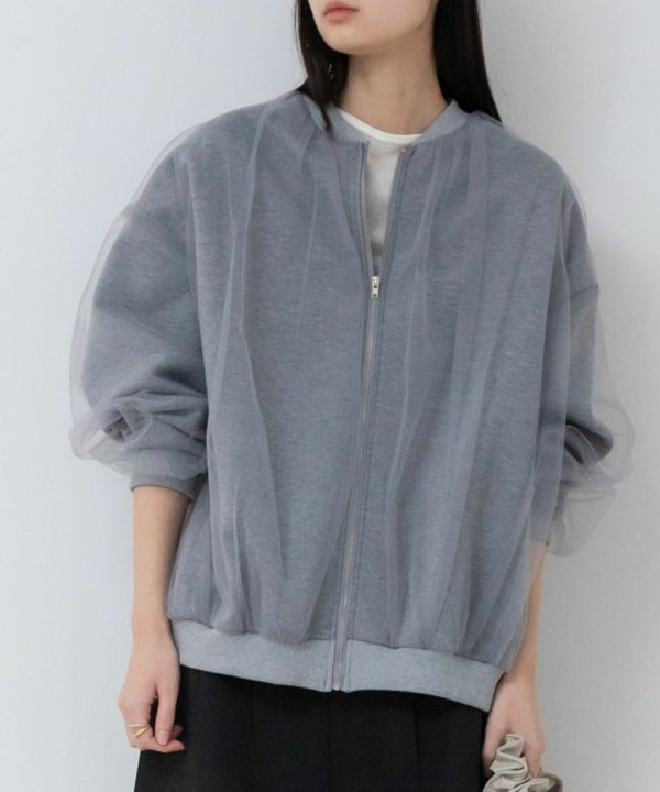 トップス HOWDY. tulle gilet jacket HOWDY. tulle gilet jacket トップス
