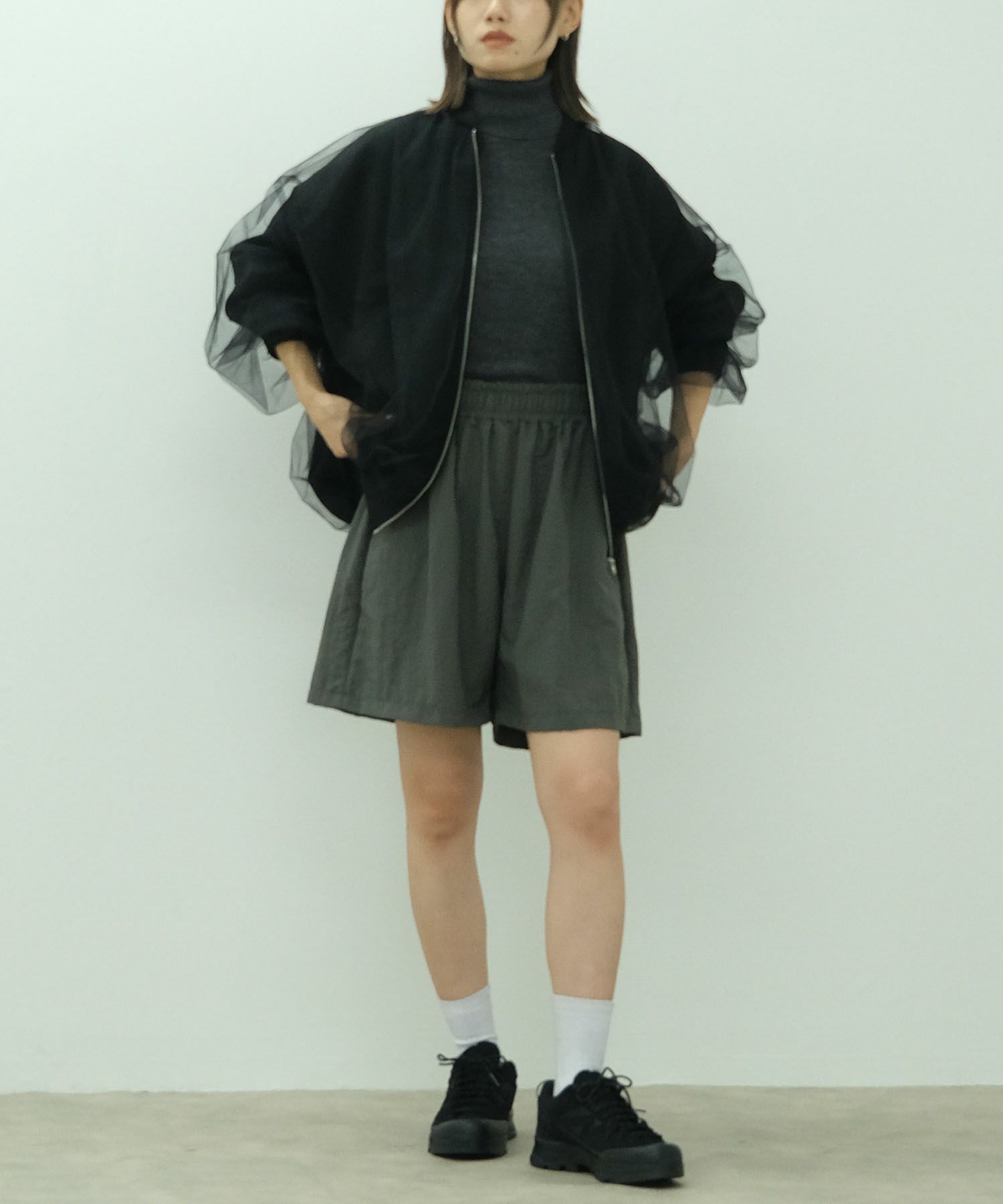 &&model：157cm&&