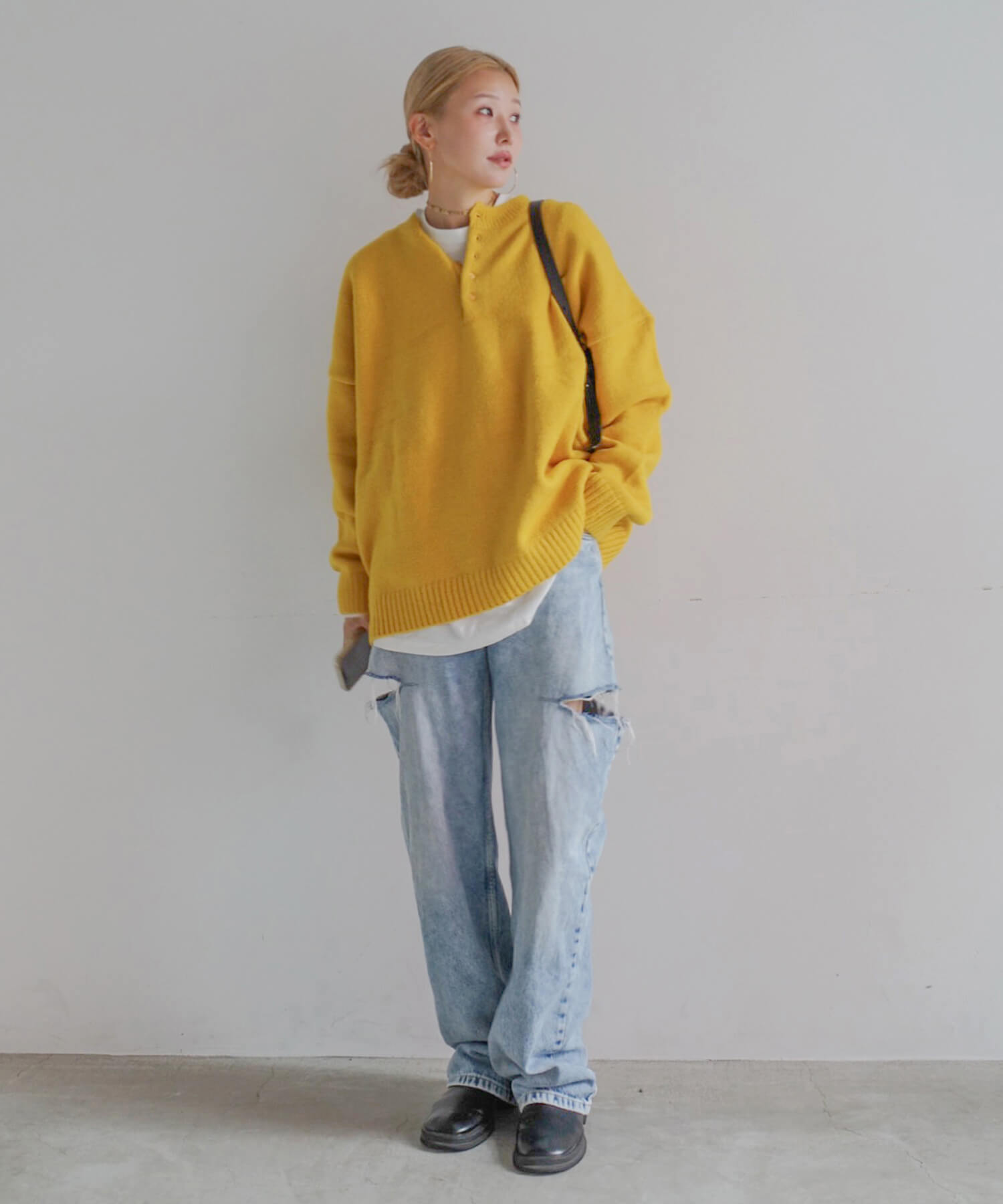 &&model：163cm&&